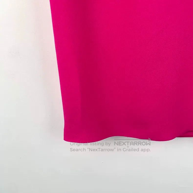 Saint Laurent Paris Saint Laurent Paris Pink Mulberry Silk Crew Neck Sleeveles Size XXS / US 00 / IT 34 - 4 Thumbnail