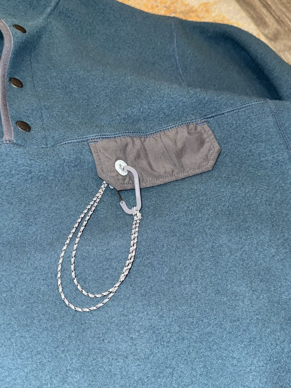 And Wander Wool Fleece Pullover Size US L / EU 52-54 / 3 - 5 Thumbnail