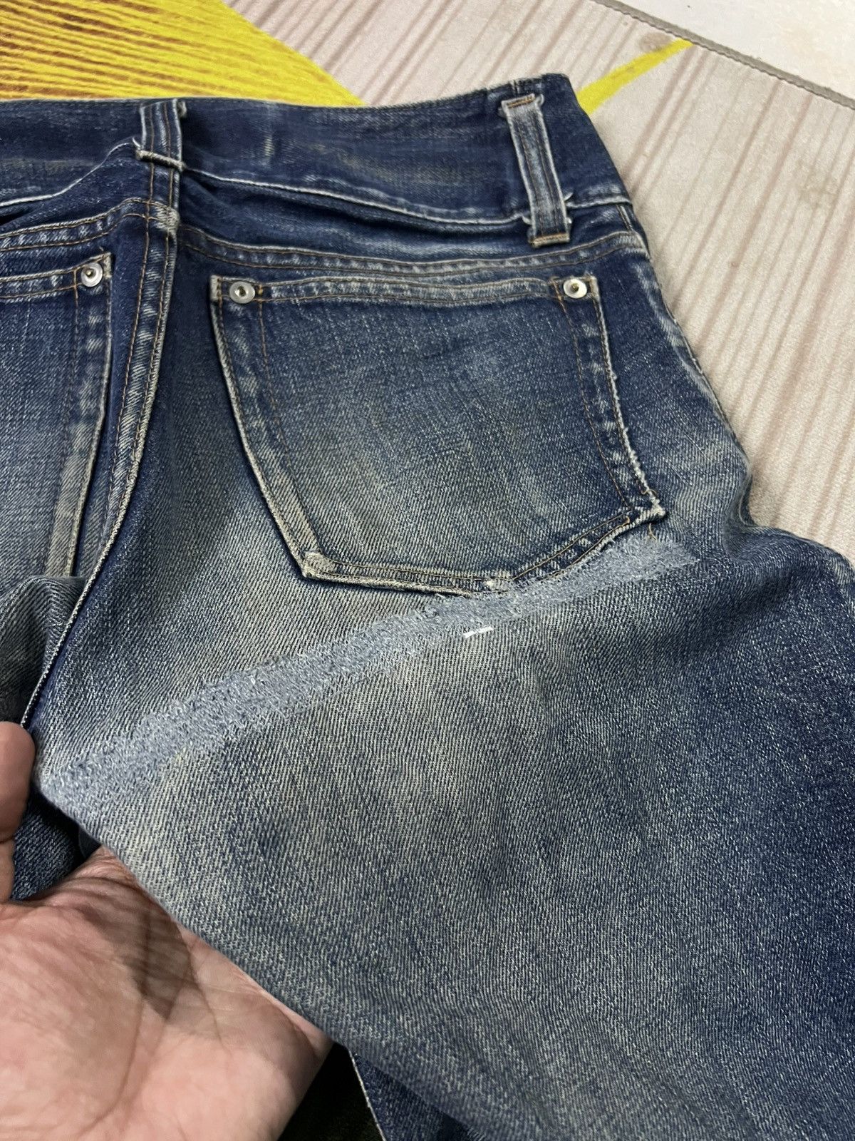 CABANE de ZUCCa 💥Vintage Cabane De Zucca Cropped Selvedge Jean Size US 28 / EU 44 - 16 Thumbnail