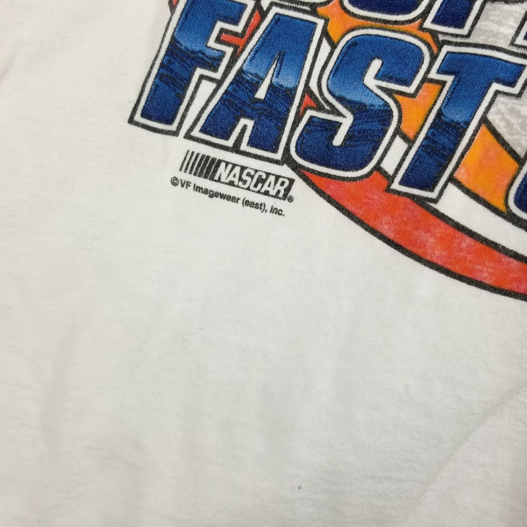 Chase Authentics VINTAGE Chase Authentics Dale Jarrett UPS NASCAR Shirt Mens Large White Graphic Print 00s Racing Tee Mens Large Size US L / EU 52-54 / 3 - 4 Thumbnail