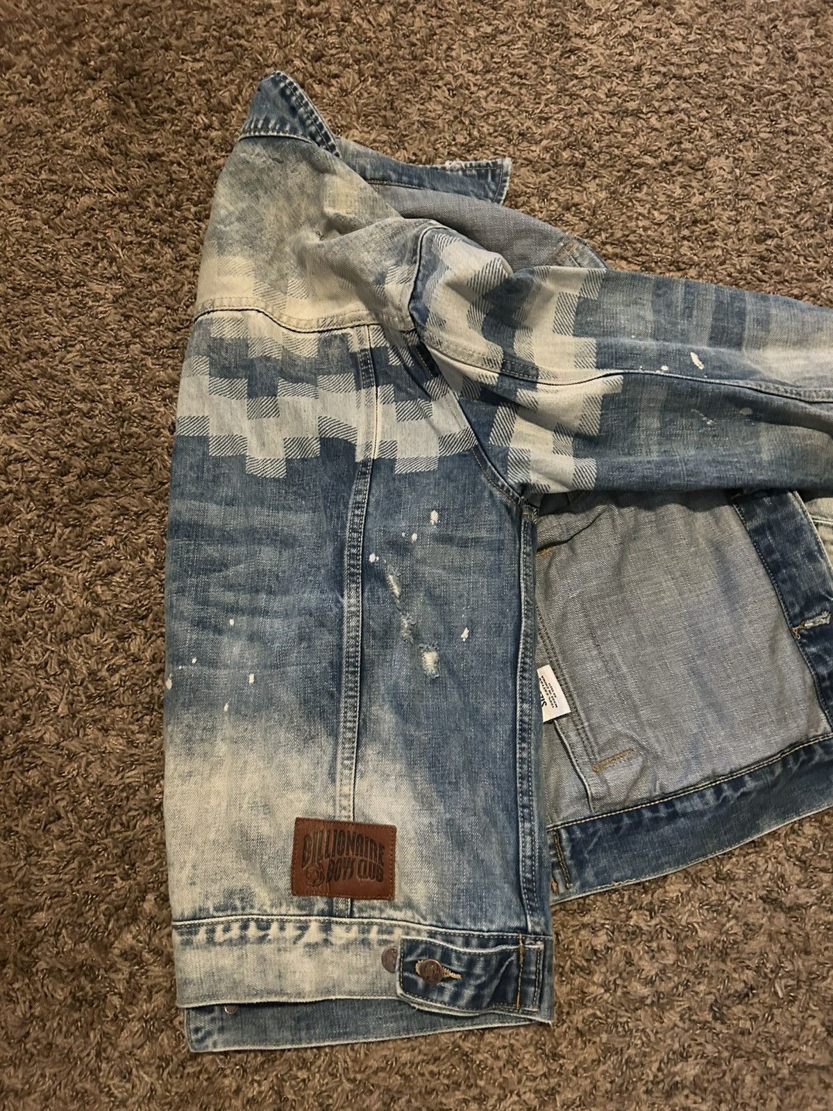 Billionaire Boys Club Billionaire Boys Club Dig Chevron denim jacket Size US L / EU 52-54 / 3 - 4 Thumbnail