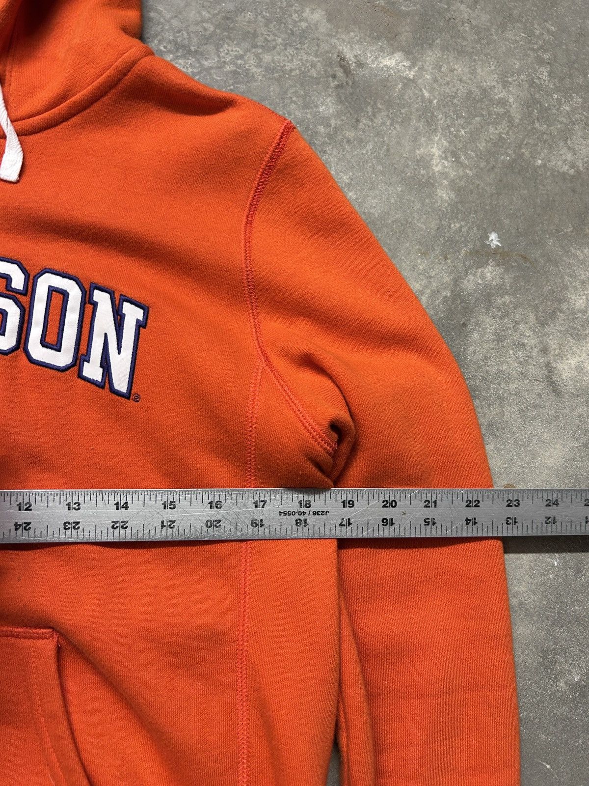 Nike 00’s Nike Clemson Tigers Zip Up Hoodie Woman’s Size M / US 6-8 / IT 42-44 - 8 Thumbnail