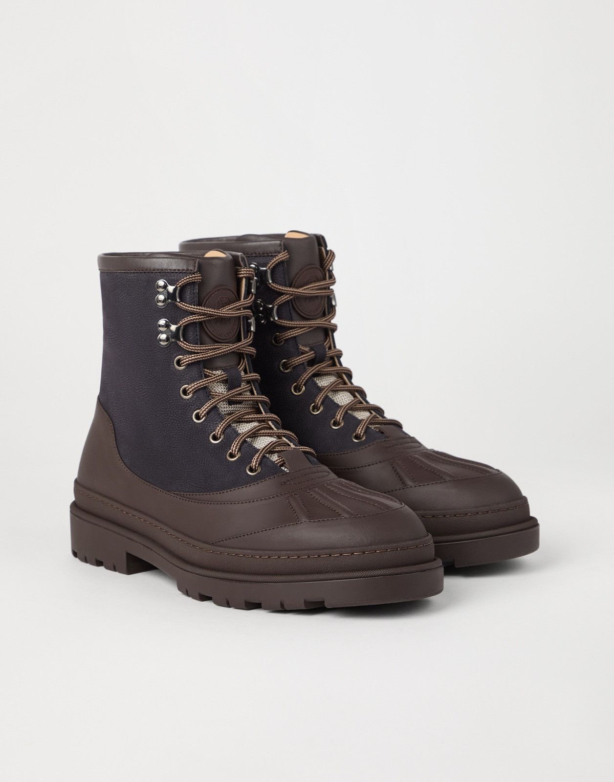 o1la1rc1a1025 Ankle Boots in Brown/Blue