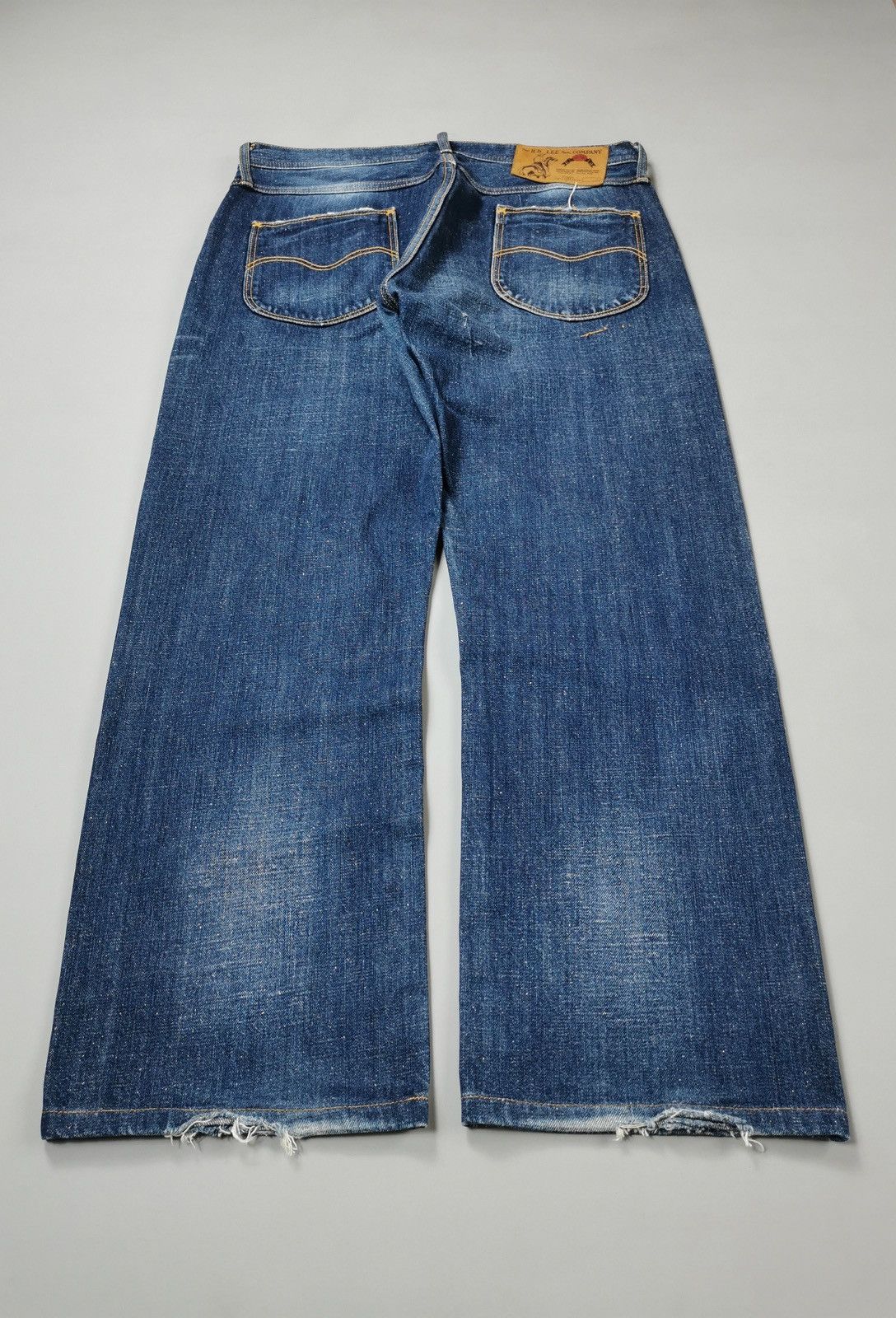 Japanese Brand × Lee The HD Lee Merc Company Jeans (LG92) Size US 36 / EU 52 - 4 Thumbnail