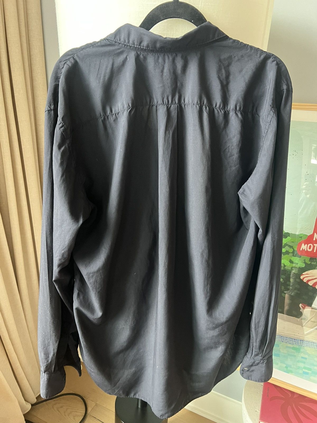 Comme des Garcons Comme Des Garcons Gomme Deux - Dark Navy Blue Shirt Size US L / EU 52-54 / 3 - 5 Thumbnail