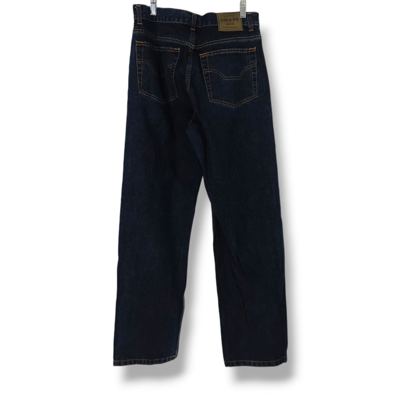 Chaps Chaps Classic High Rise Straight Fit Denim Jeans 32x30 Size US 32 / EU 48 - 4 Thumbnail