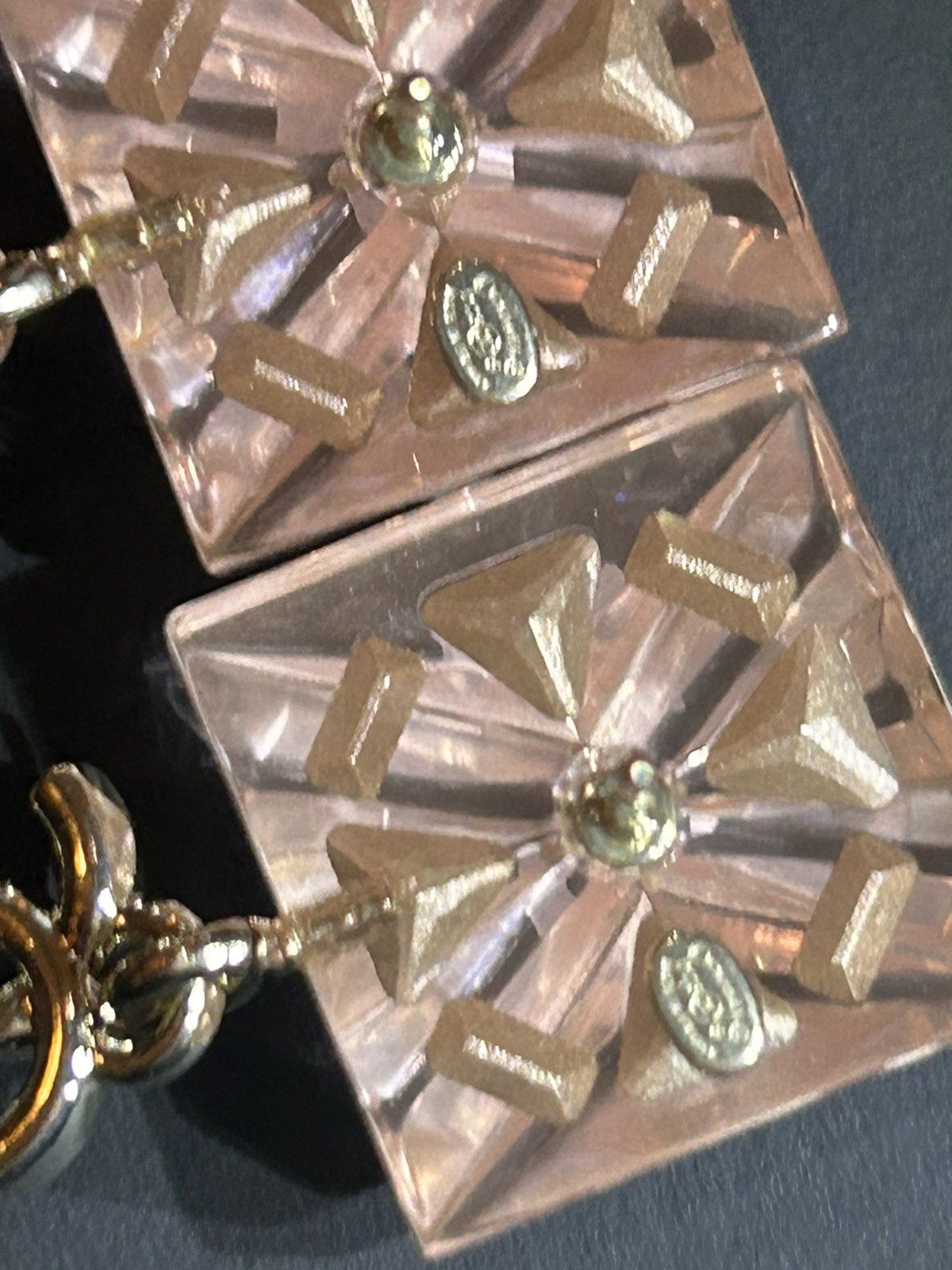 Chanel Chanel Resin Square Logo Earrings Size ONE SIZE - 6 Thumbnail