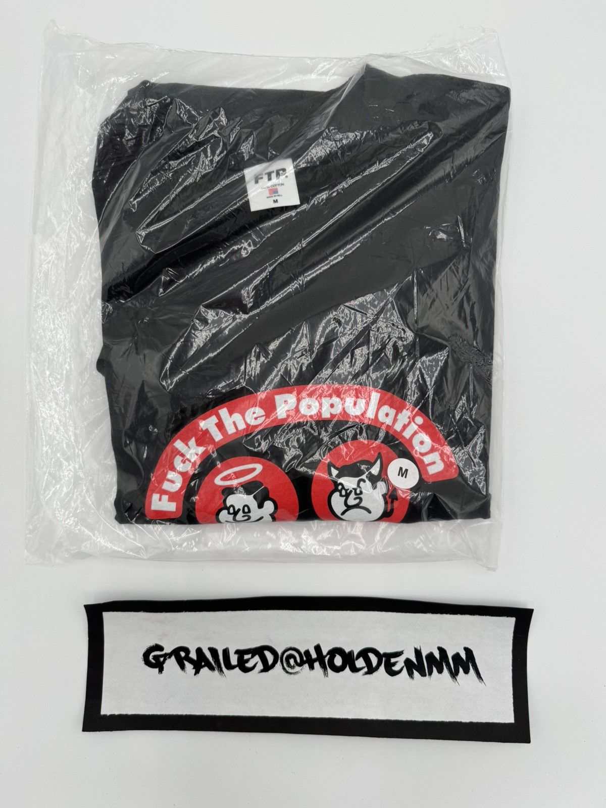 Fuck The Population FTP The Good & The Bad Tee Black Size US M / EU 48-50 / 2 - 8 Thumbnail