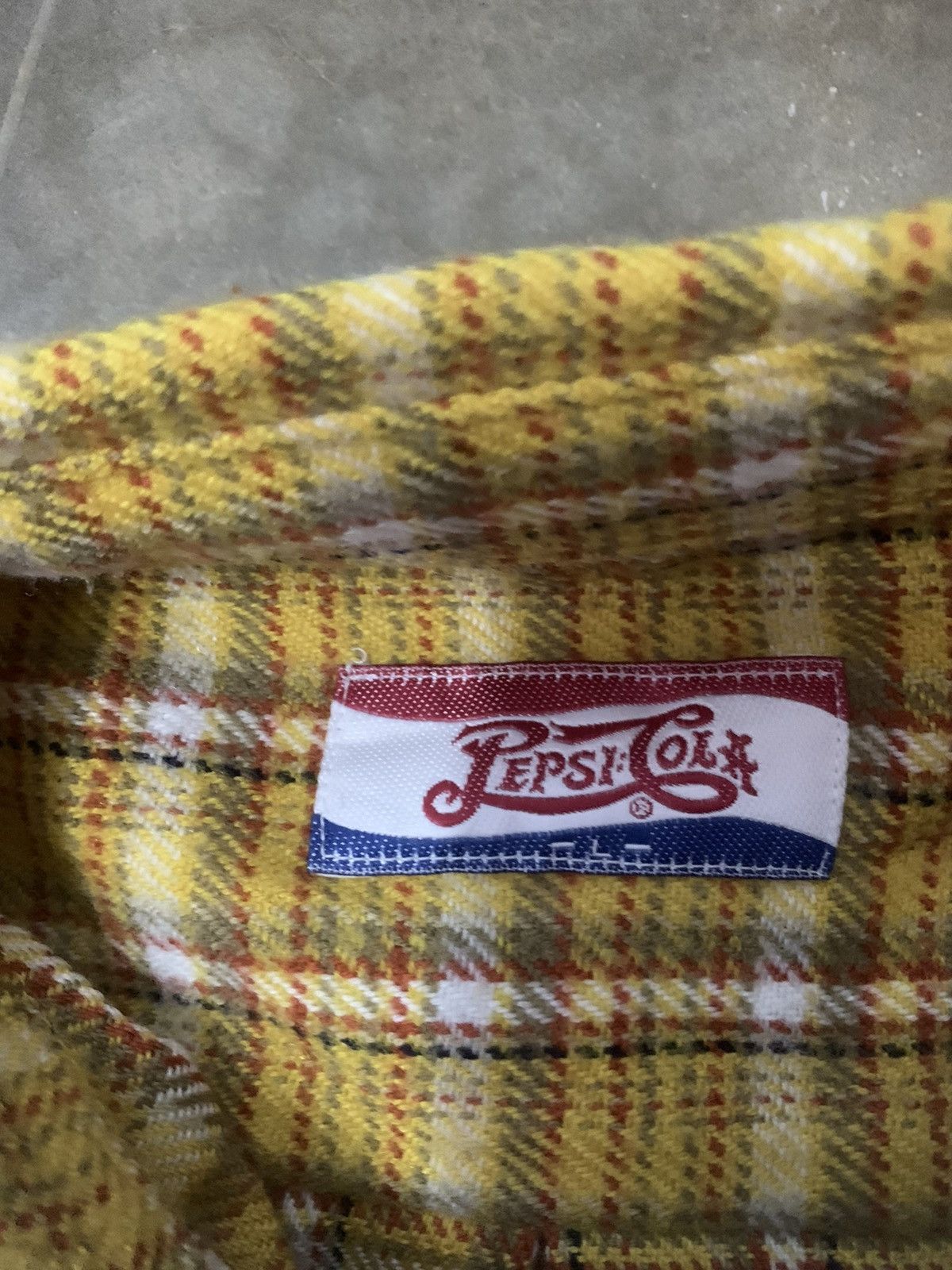 Coca Cola PepsiCola Flannel Shirt Size US L / EU 52-54 / 3 - 4 Thumbnail