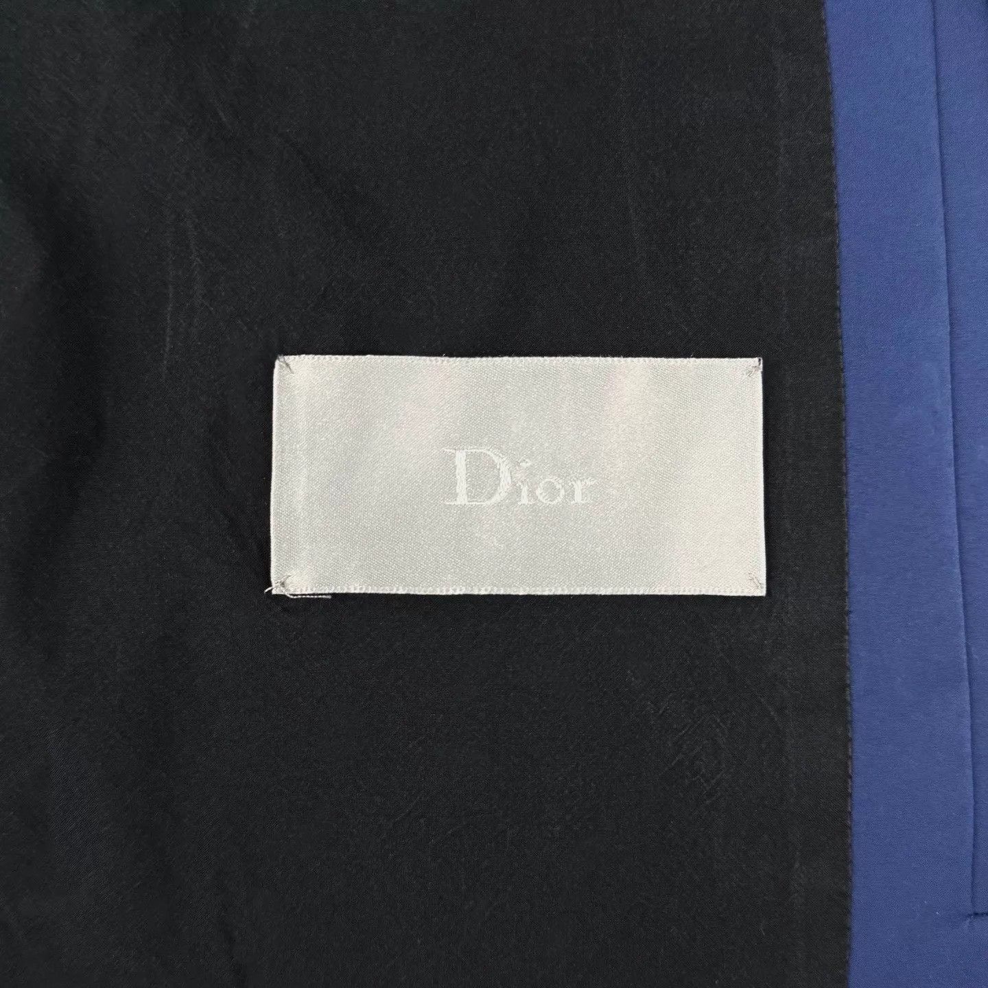 Dior Dior Klein Blue Hidden Snap Zip Hooded Jacket 46 Size US S / EU 44-46 / 1 - 5 Thumbnail