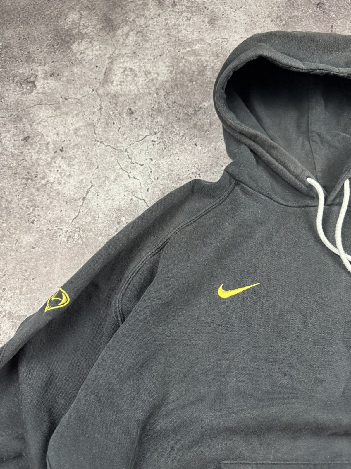 Nike Vintage Nike Total 90 Hoodie Cream Stripes Circle Logo M Size US L / EU 52-54 / 3 - 4 Thumbnail