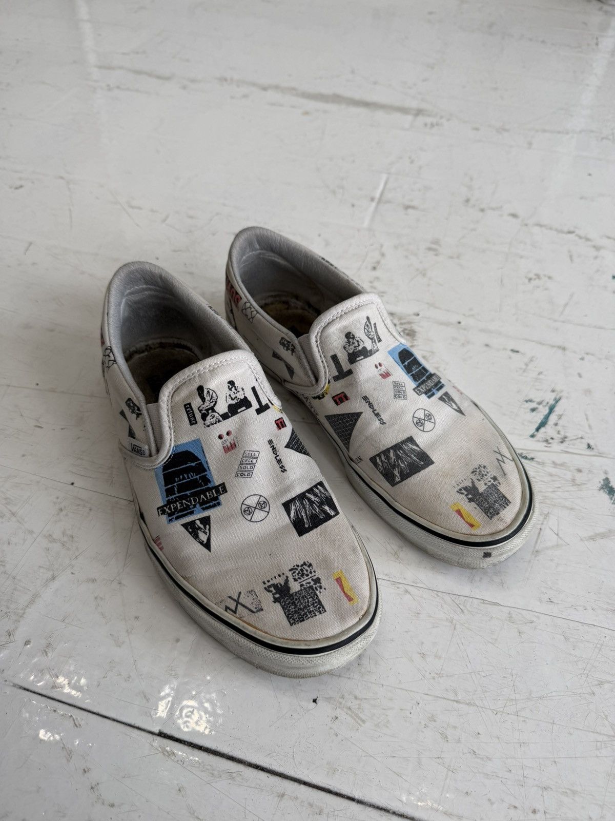 Raf Simons 2005 RAF SIMONS x CDG x COLETTE VANS Size US 10 / EU 43 - 2 Thumbnail