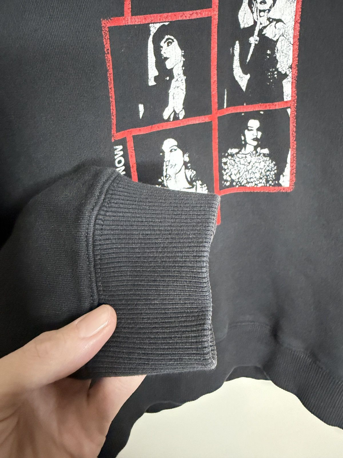 Saint Laurent Paris SLP Everything Now Photo Collage Hoodie - 2018 Size US M / EU 48-50 / 2 - 6 Thumbnail