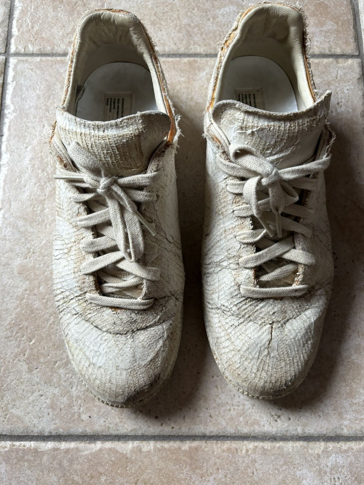 Maison Margiela Plaster Cast Replica German Army Trainers Size US 8 / EU 41 - 3 Thumbnail