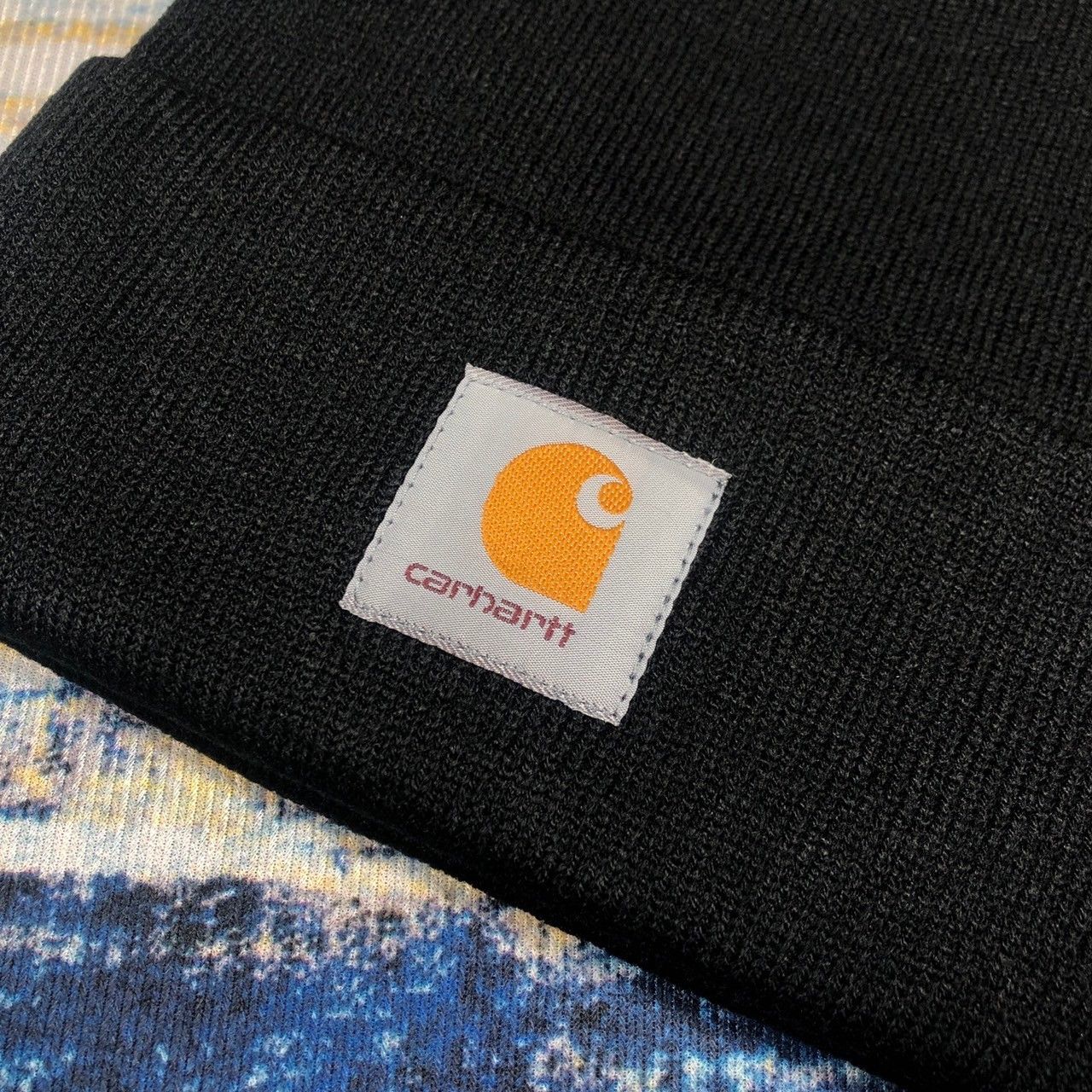 Stussy × Vintage Stussy X Carhartt Acrylic Watch Beanie Size ONE SIZE - 3 Thumbnail
