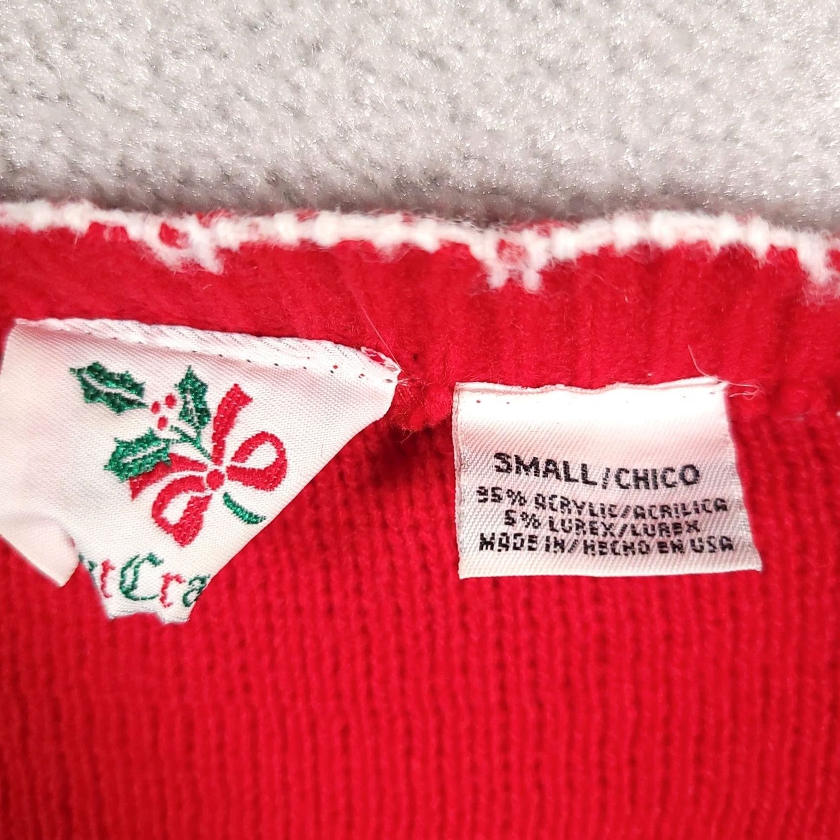 Vintage VINTAGE Nutcracker Christmas Cardigan Sweater Shirt? Size S / US 4 / IT 40 - 7 Thumbnail