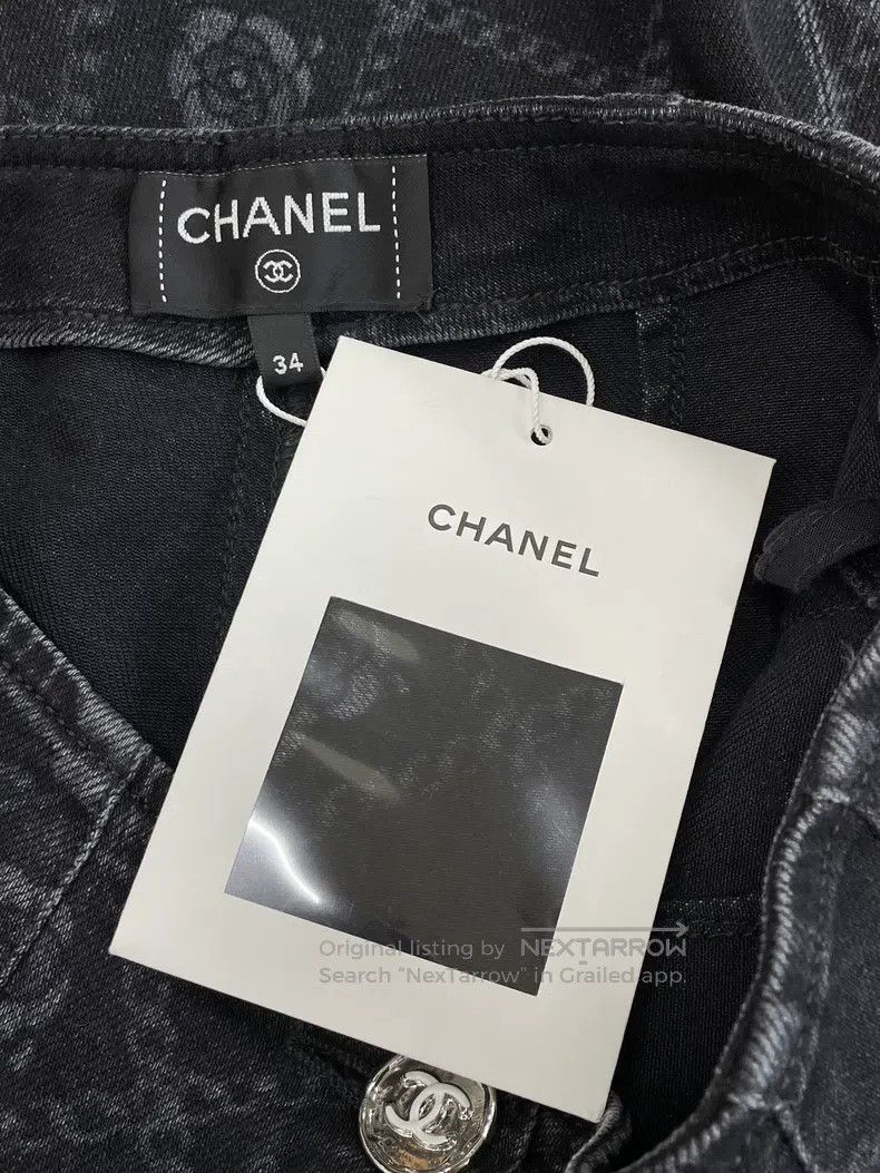 Chanel Chanel 23A popular black micro flared jeans Size 42" / US 20 - 3 Thumbnail