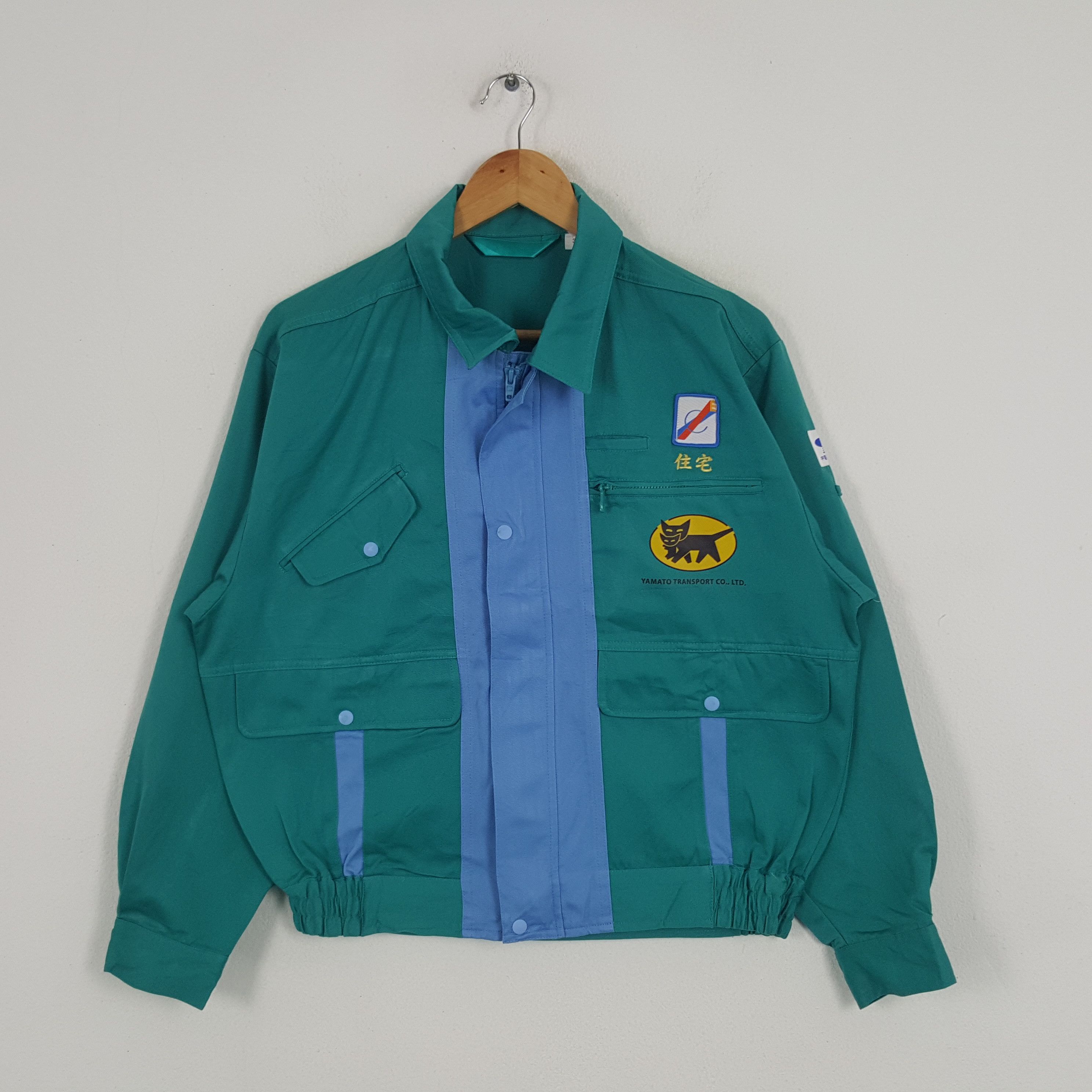 Japanese Brand × Vintage Vintage Yamato Transport Co Japanese Custom Uniform Jacket Size US L / EU 52-54 / 3 - 3 Thumbnail