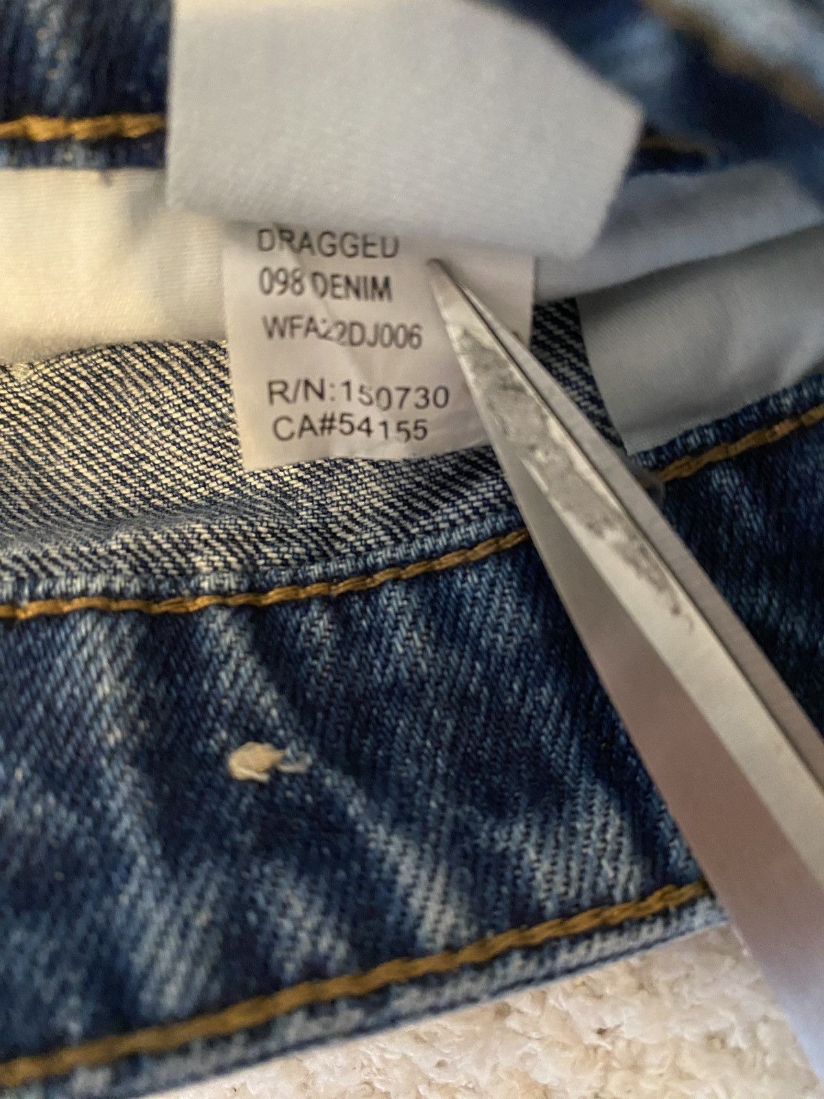 Ksubi Ksubi Playback Lifetime Dragged High-Rise Jeans Distressed Size 27" / US 4 / IT 40 - 6 Thumbnail
