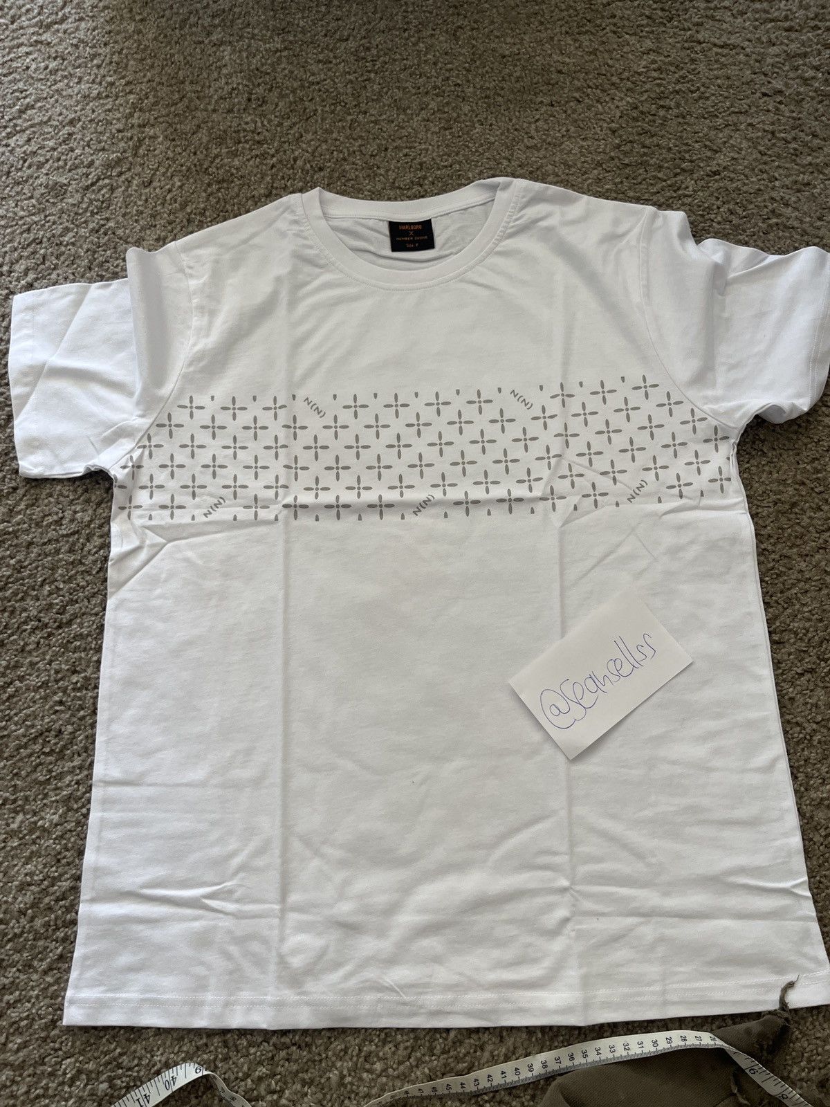 Number (N)ine Number (N)ine X Marlboro Tee Size US M / EU 48-50 / 2 - 1 Thumbnail