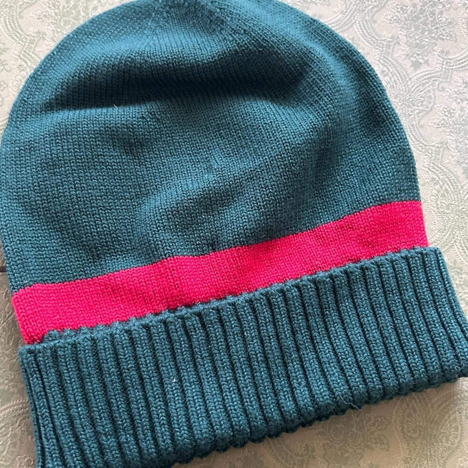 Gucci Gucci Beanie 494598 web GG interlocking Logo NWT M Size ONE SIZE - 3 Thumbnail
