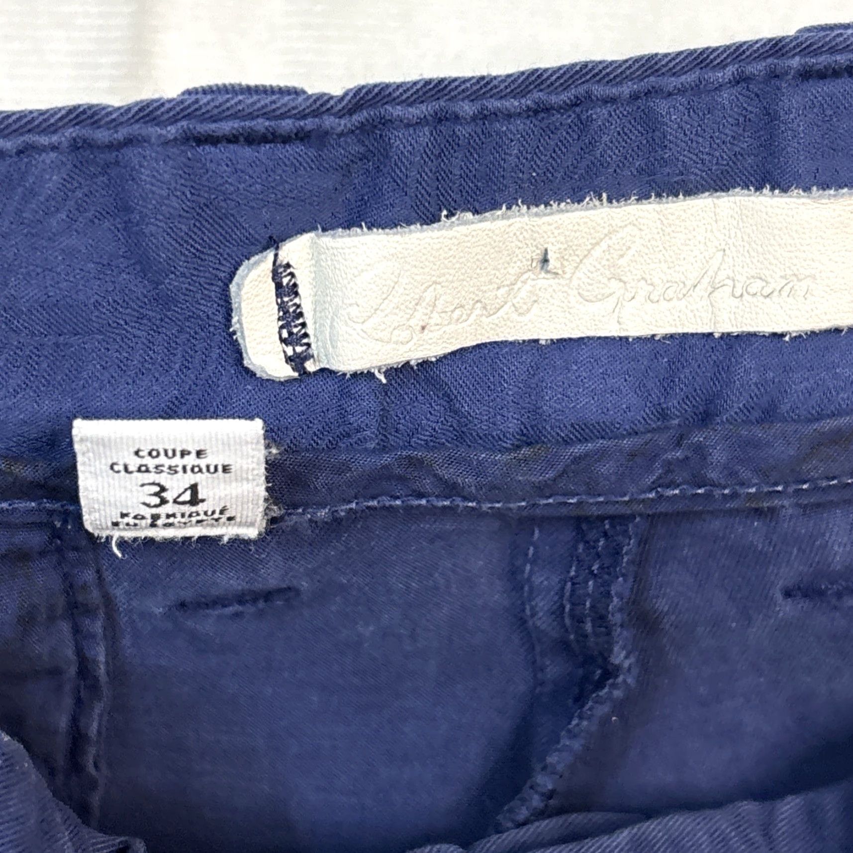 Robert Graham Robert Graham Chino Shorts Men’s 34 Waist Blue Mens Regular 34 Chino Shorts Robert Graham Blue Men’s 34 Waist Size US 34 / EU 50 - 7 Thumbnail