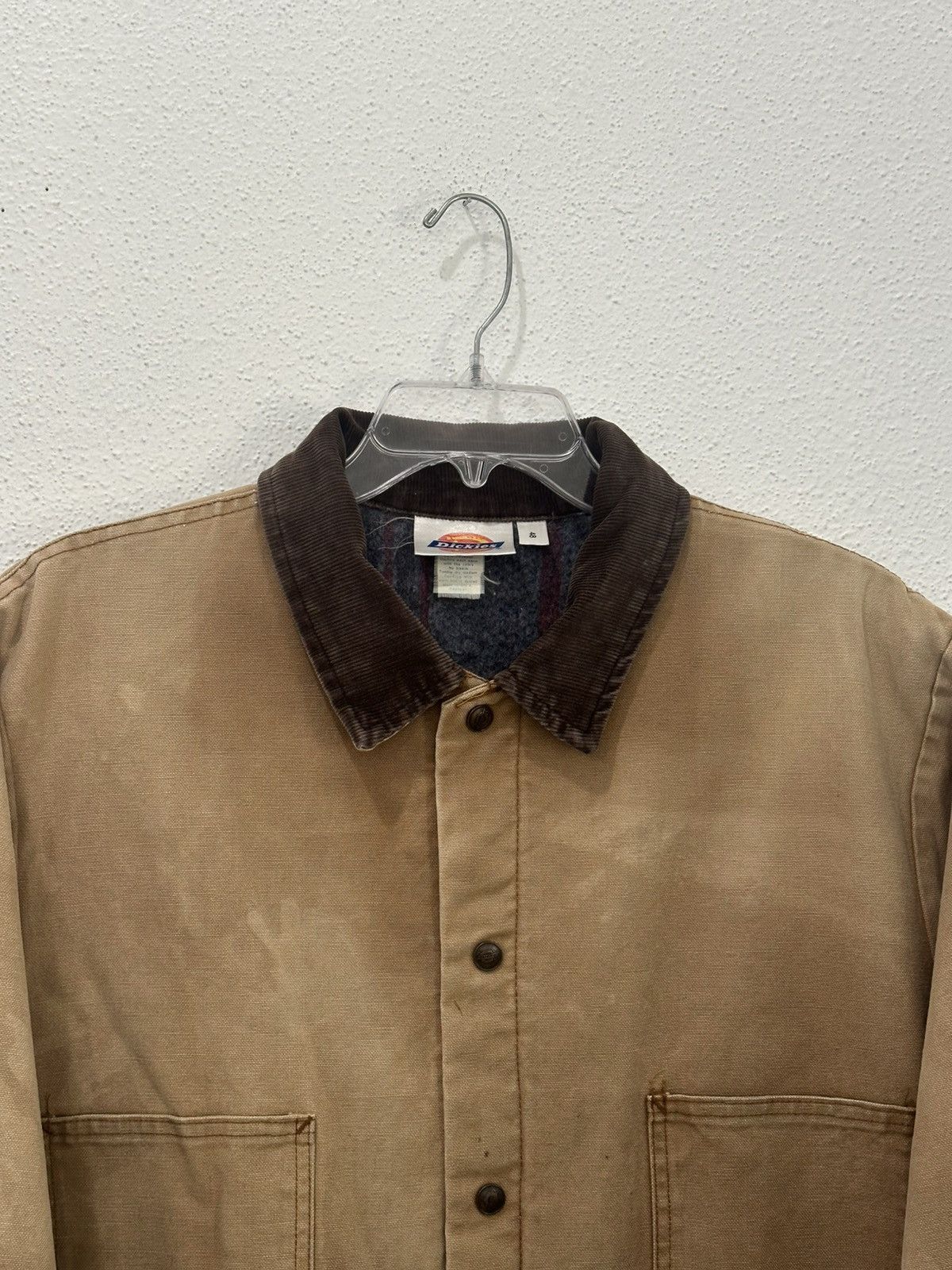 Dickies VTG 90s Dickies Chore Jacket 48 Duck Canvas Blanket Lined Size US XL / EU 56 / 4 - 2 Thumbnail