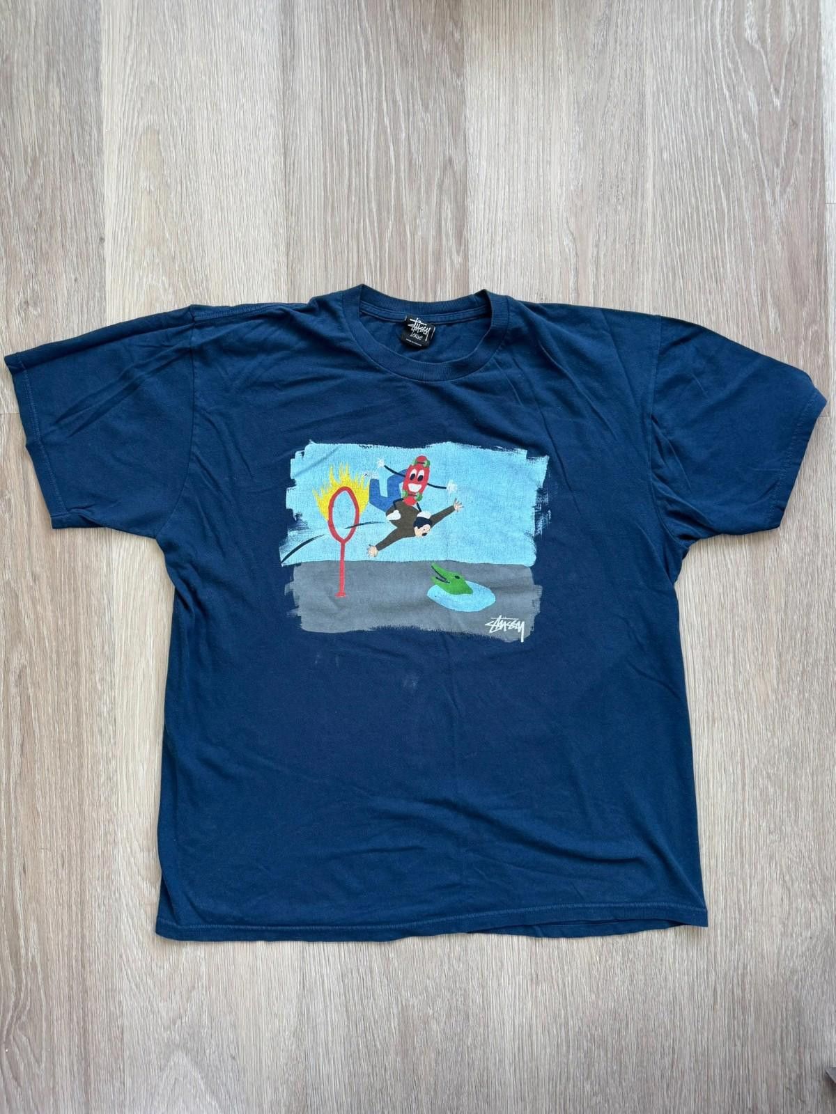 Stussy Stussy x Jayson Musson Ring Of Fire Tee Size L Size US L / EU 52-54 / 3 - 1 Thumbnail