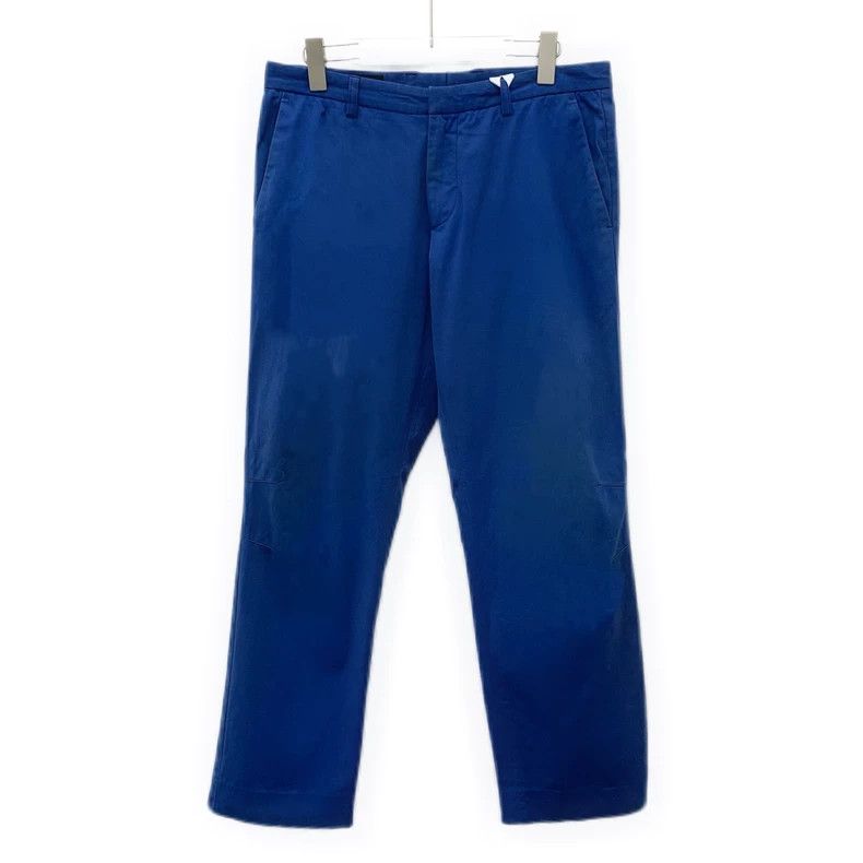 Gucci Gucci Blue Cotton Casual Trousers Size 46 - dmc Size US 31 - 1 Thumbnail