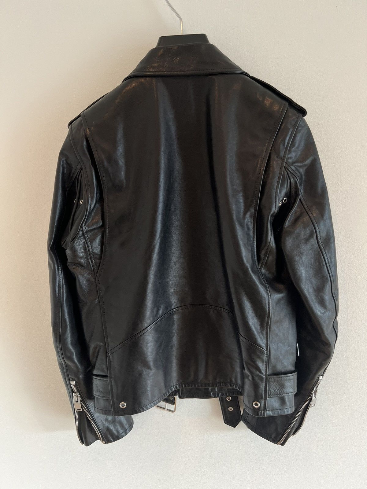 Hedi Slimane × Saint Laurent Paris Saint Laurent Paris L17 Leather Jacket Sz. 48 Hedi Slimane Size US M / EU 48-50 / 2 - 6 Thumbnail