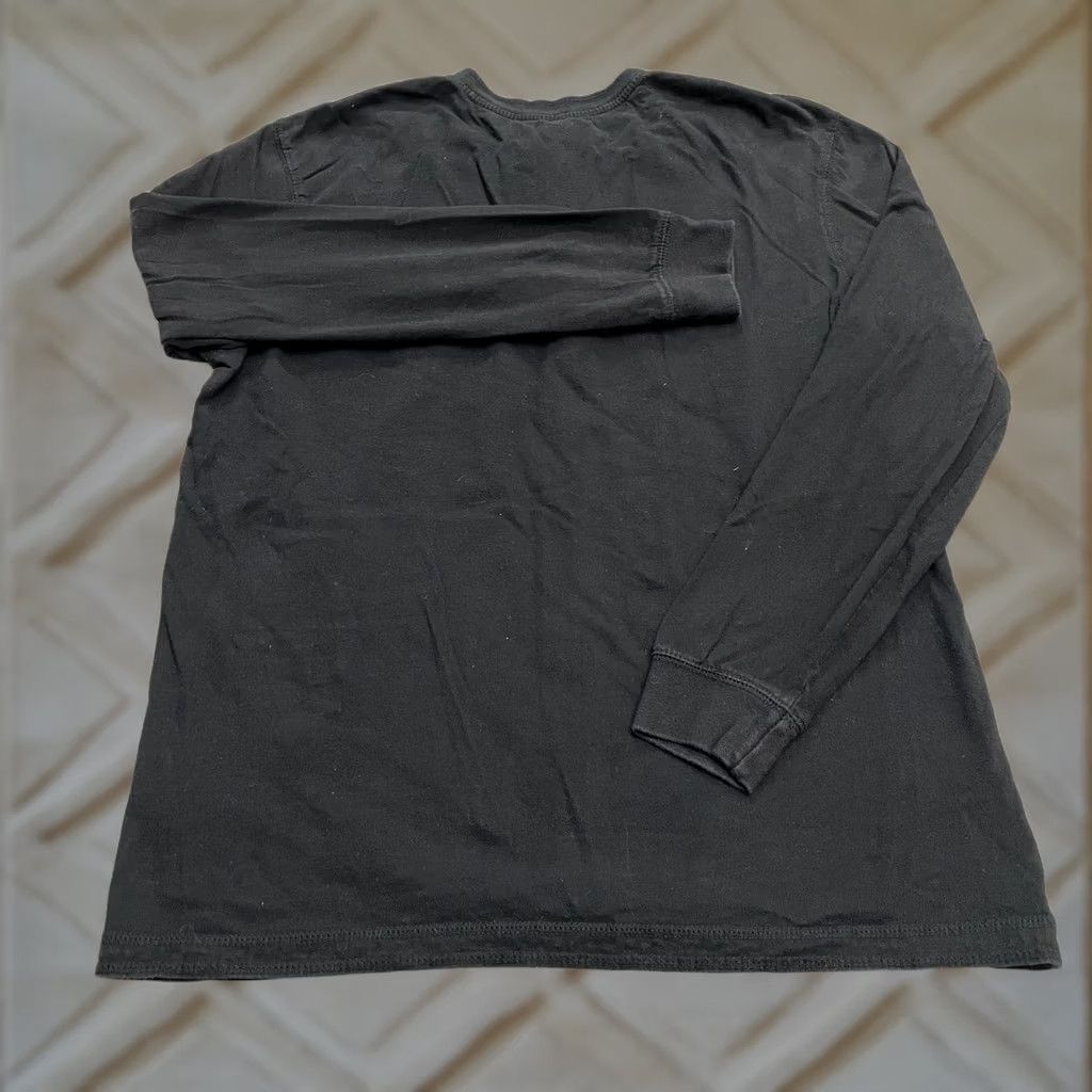 Vintage JA John Ashford Henley Shirt Mens M Black Long Sleeve Cotton Casual Outdoor Size US M / EU 48-50 / 2 - 1 Thumbnail