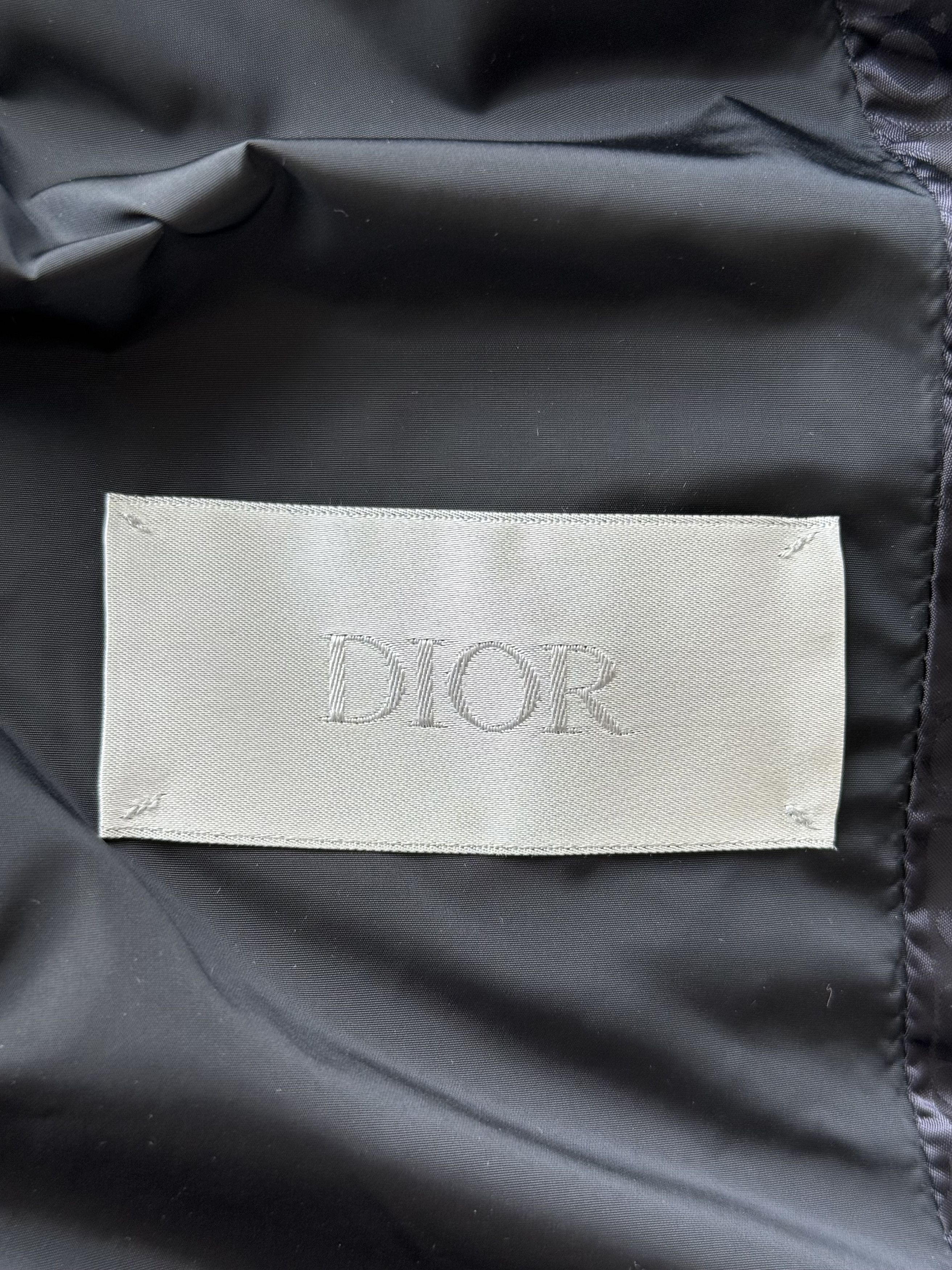 Dior Dior Navy Oblique Puffer Vest Size US XXL / EU 58 / 5 - 3 Thumbnail