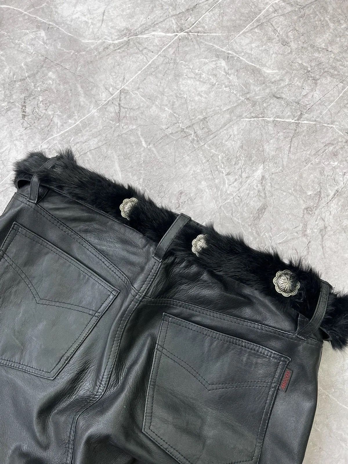 Hysteric Glamour Punk 90s grunge real fur belt goth emo Size ONE SIZE - 9 Thumbnail