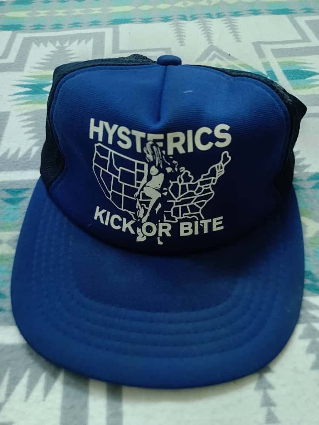 🔥🔥 Rare Vintage Hysteric Glamours Kick Or Bite Trucker Cap