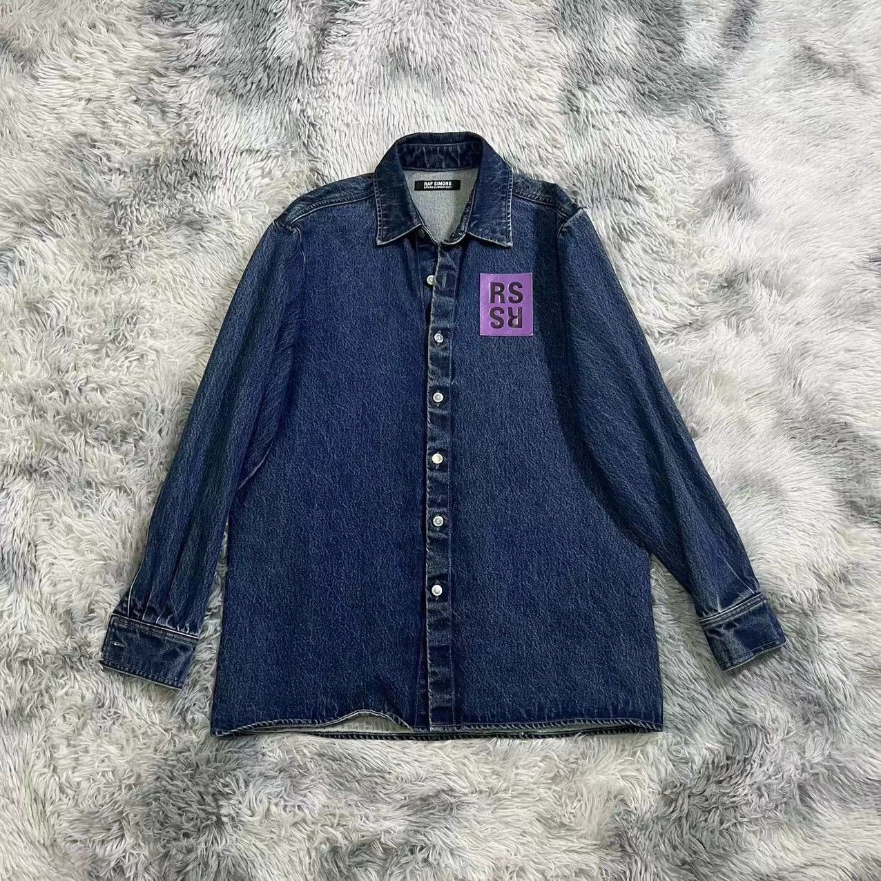 Raf Simons Raf Simons 21ss Leather Denim Jacket -DMC Size US S / EU 44-46 / 1 - 1 Thumbnail
