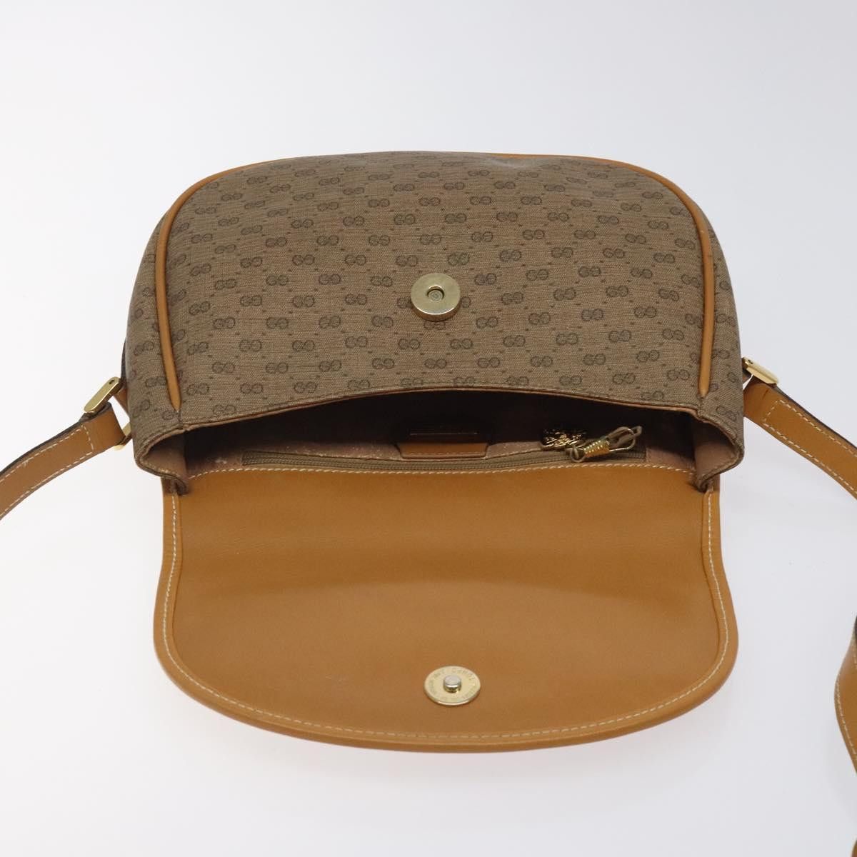 Gucci GUCCI Micro GG Supreme Shoulder Bag Pvc Beige Gold 007 115 Size ONE SIZE - 16 Thumbnail