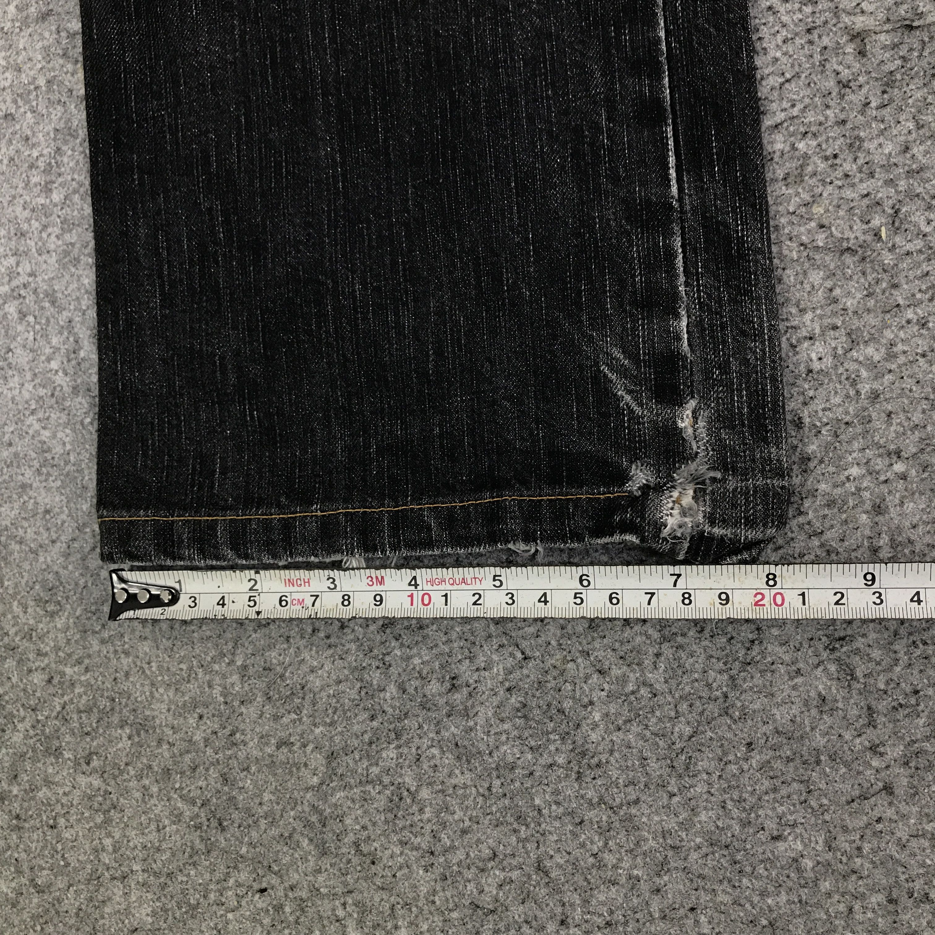 Edwin Black faded edwin Japan denim jeans K74B19 Size US 28 / EU 44 - 11 Thumbnail