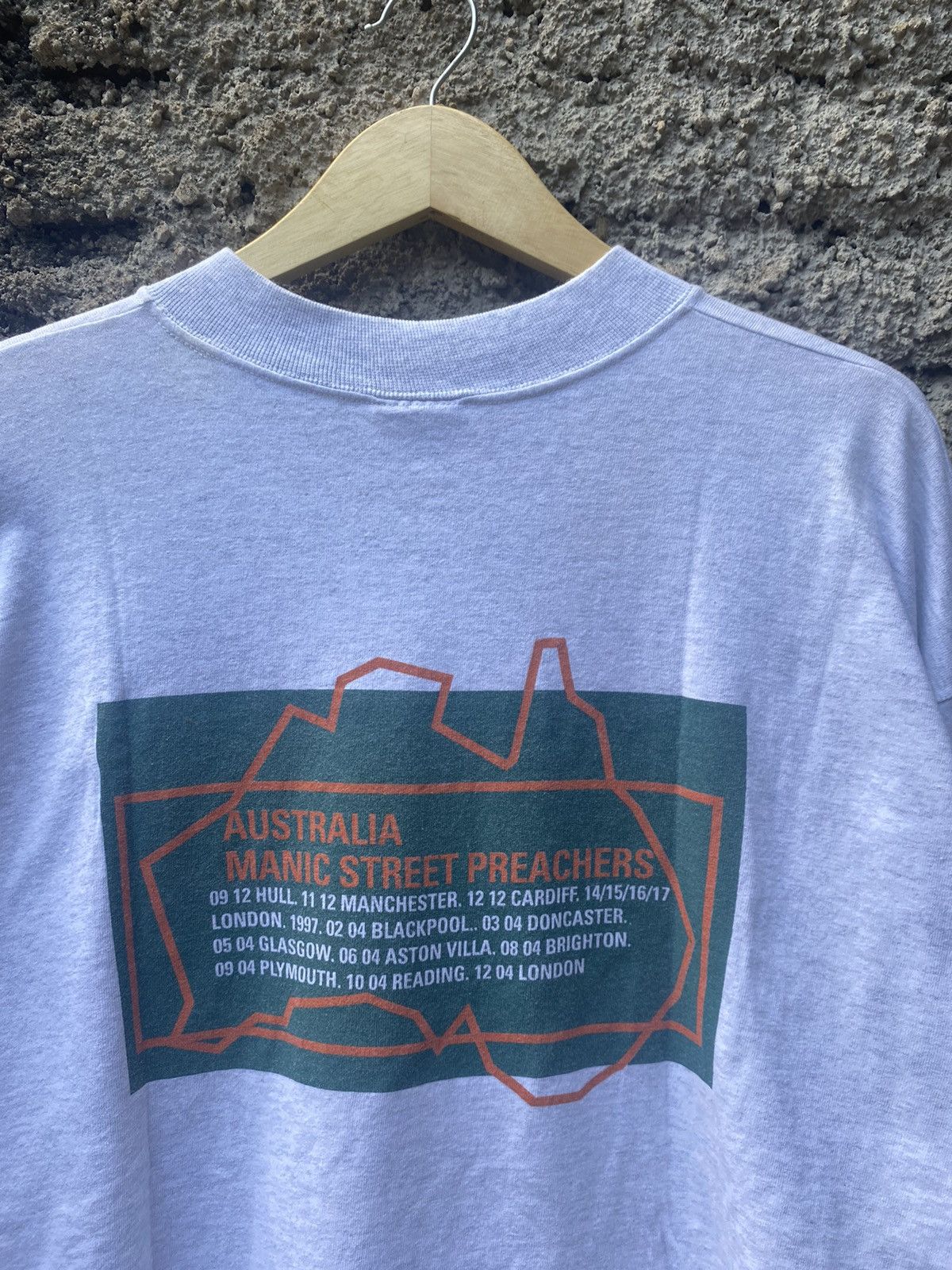 Band Tees Vintage Manic Street Preachers Australian Tour Long sleeve Size US XL / EU 56 / 4 - 8 Thumbnail