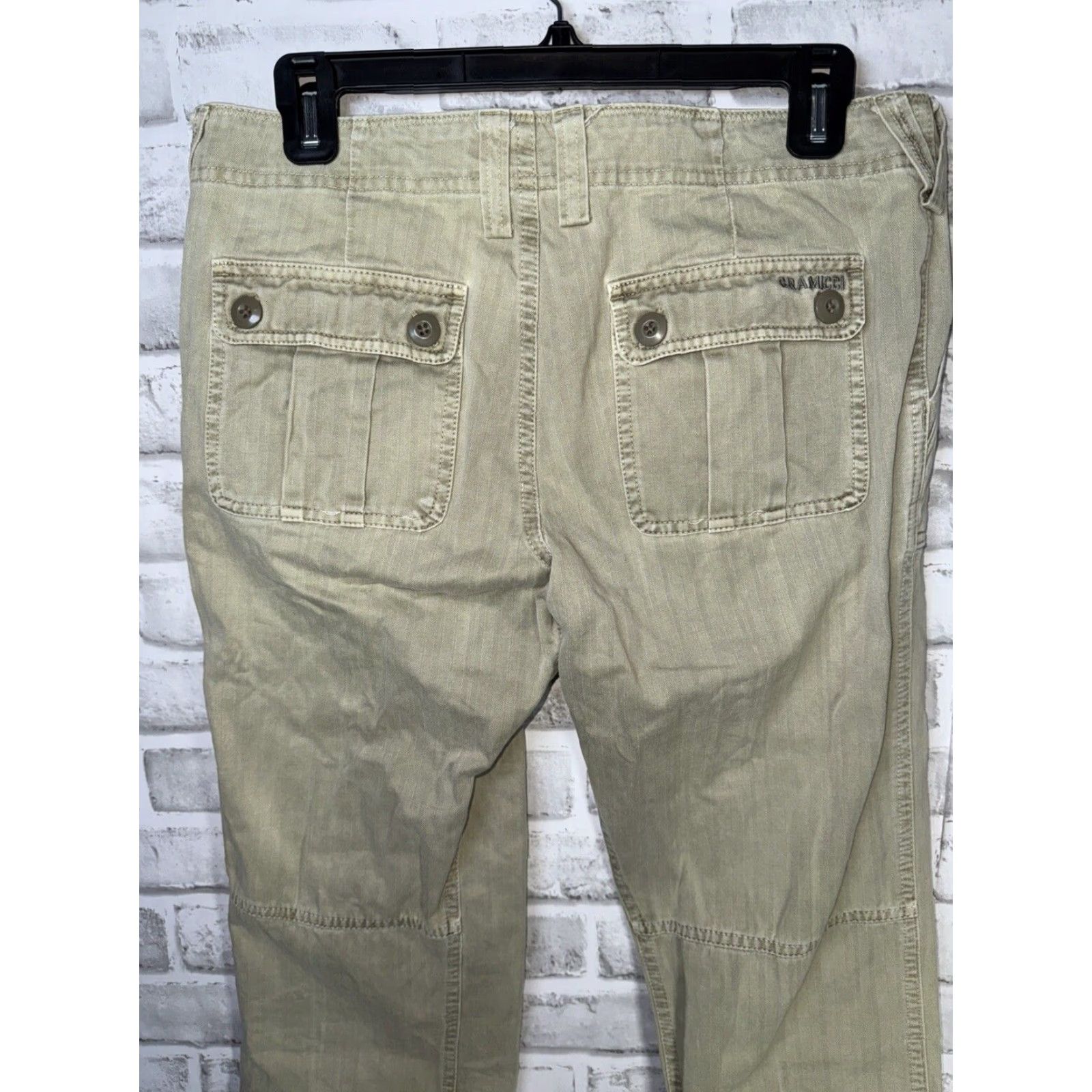 Gramicci Gramicci Pants Women 2 31 Inseam Beige Hiking Casual Womens Size 26" / US 2 / IT 38 - 7 Thumbnail