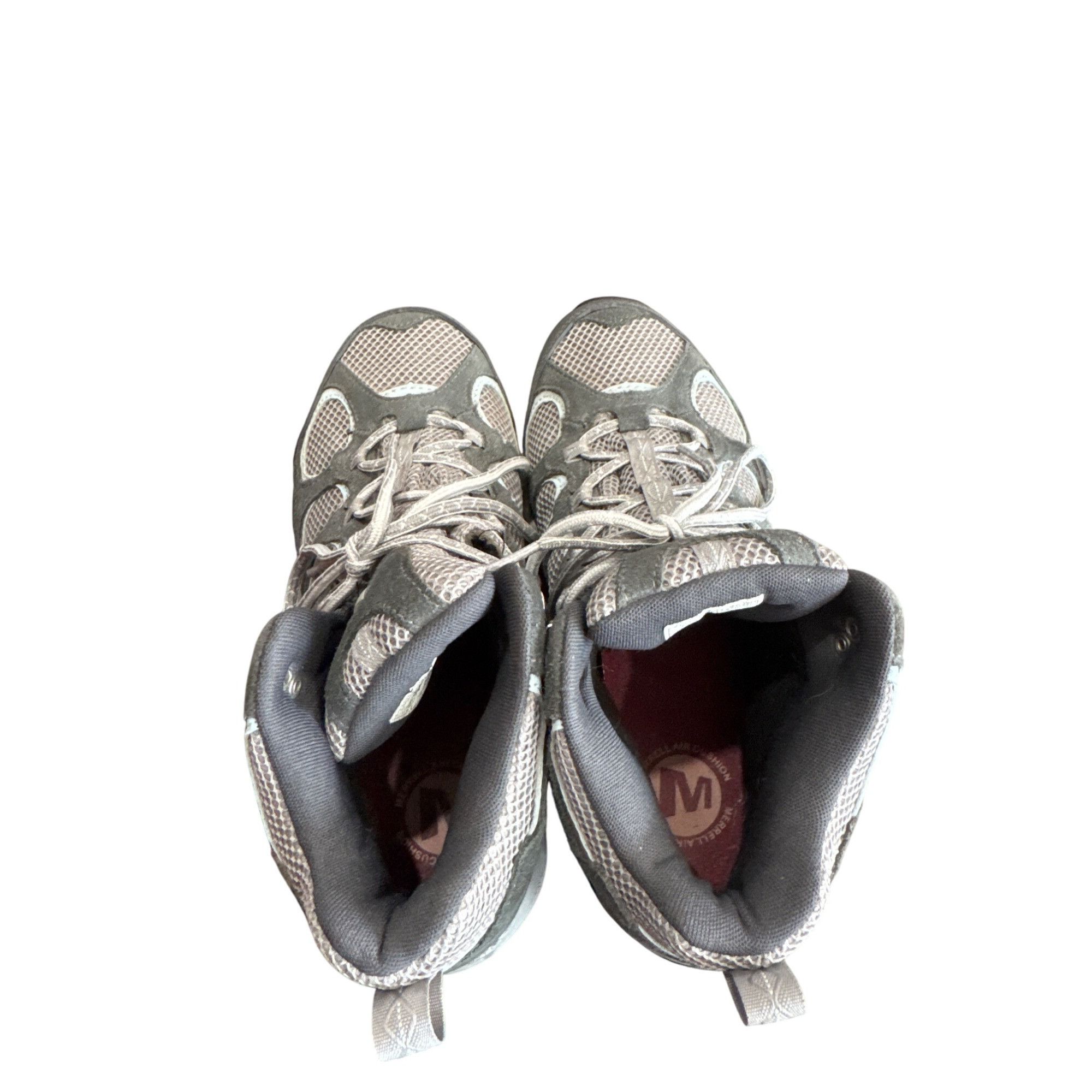 Merrell Merrell Womens Gray High Top Hiking Shoes Sneakers Size 9.5 Size US 9.5 / IT 39.5 - 9 Thumbnail