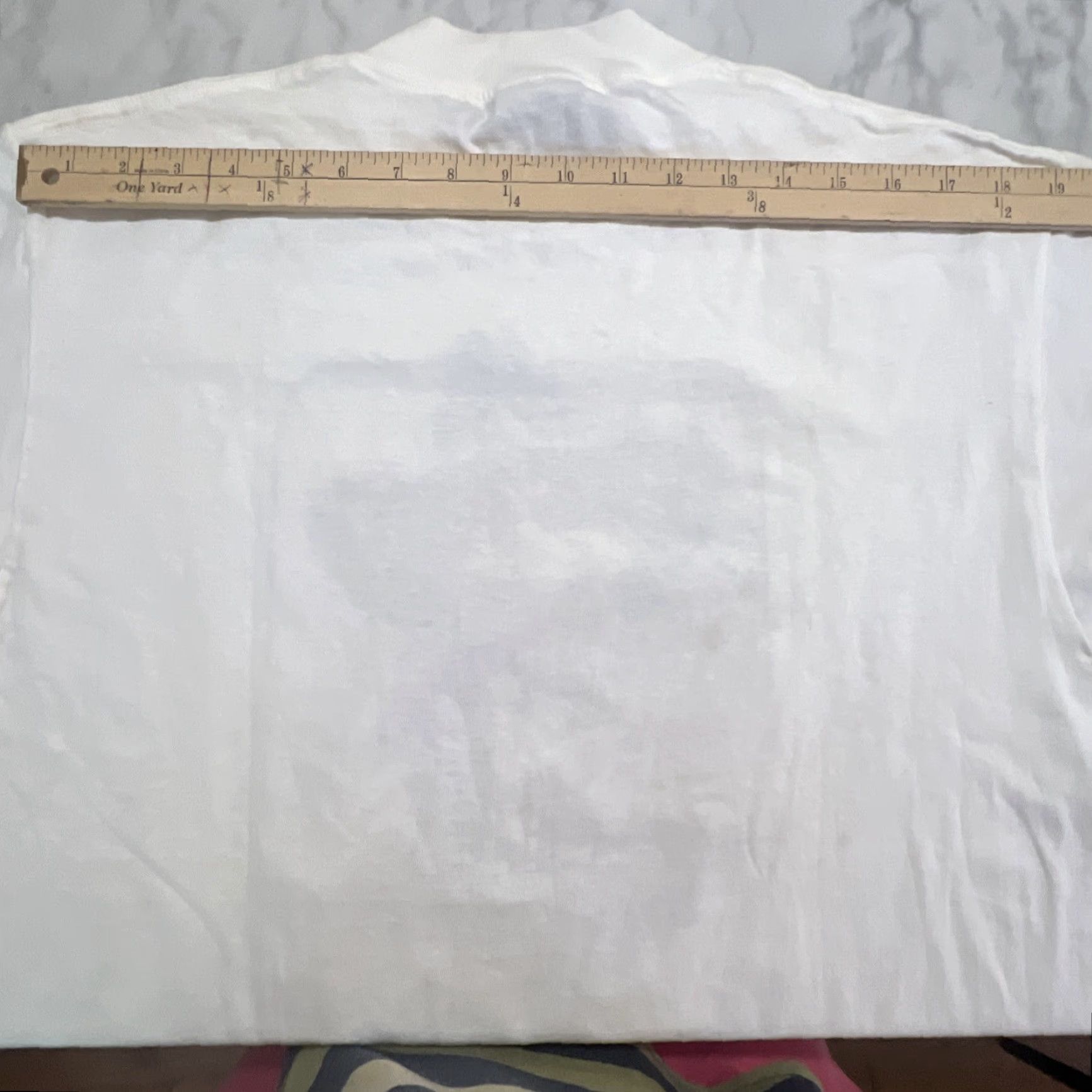 Vintage VINTAGE Mike Scovel T Shirt XL White 90s Cowgirl Theme 1990s Mens Shirt Size US XL / EU 56 / 4 - 4 Thumbnail