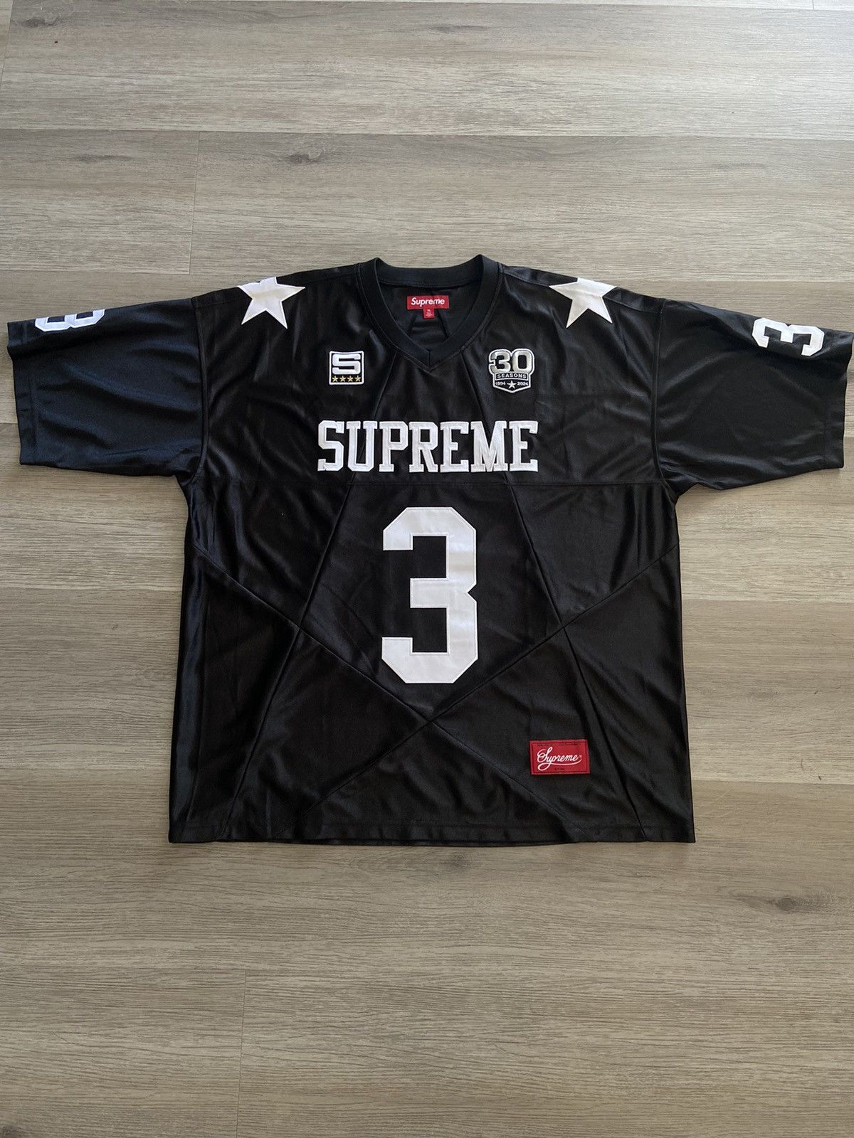 シャツ Supreme Star Football Jersey Supreme Star Football Jersey (FW24) - $118