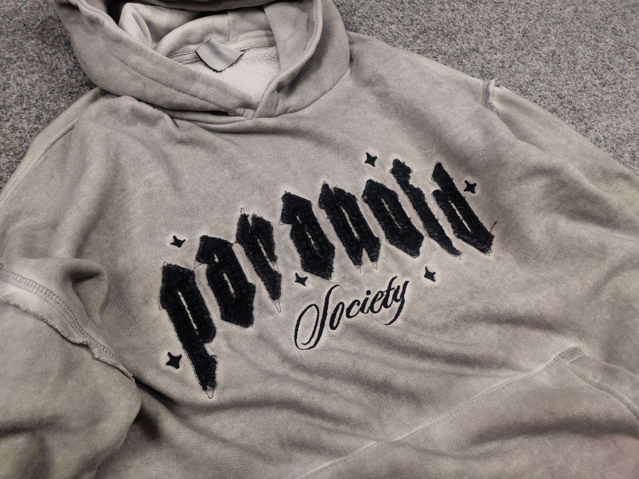 If Six Was Nine Paranoid Society if six was nine style gray vintage Hoodie Size US S / EU 44-46 / 1 - 5 Thumbnail