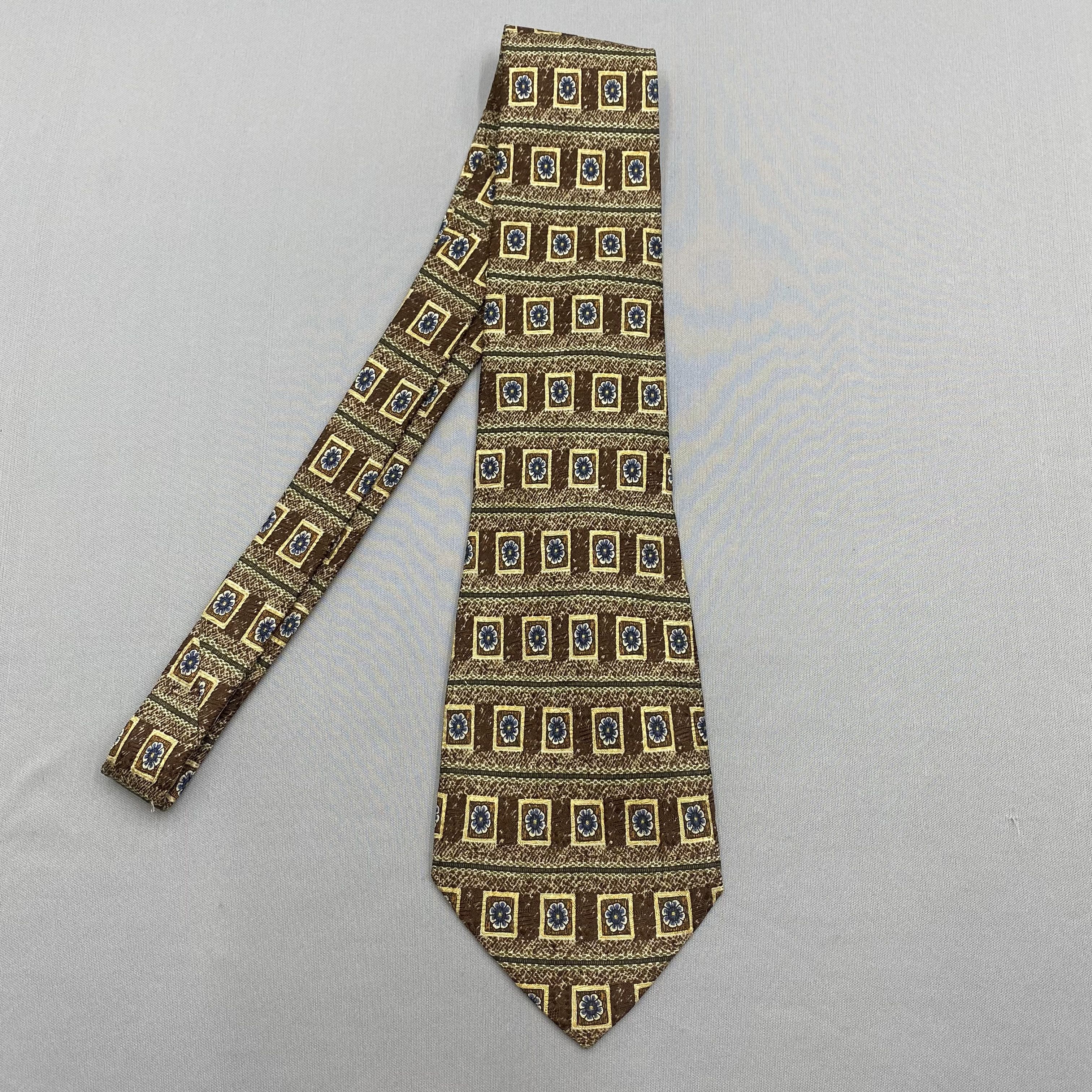 Renoma Vintage Renoma SILK Necktie Cravate Pure Silk Neck Tie Size ONE SIZE - 4 Thumbnail