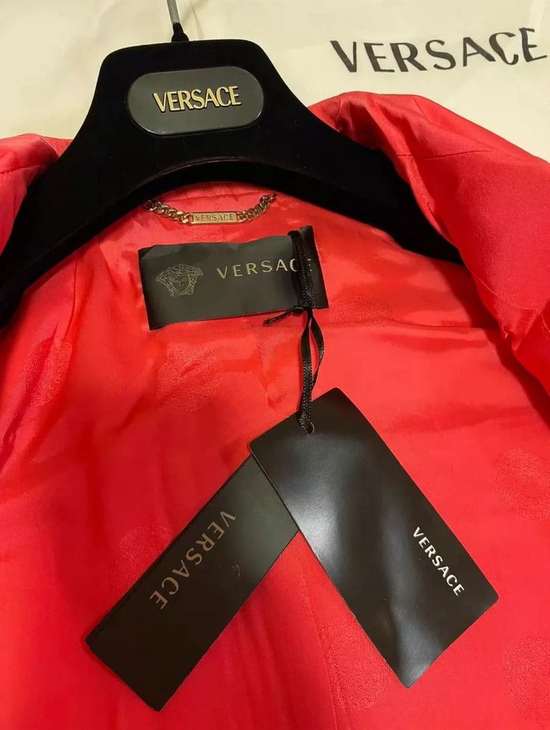 Versace Versace Main thread silk trench coat Size M / US 6-8 / IT 42-44 - 7 Thumbnail