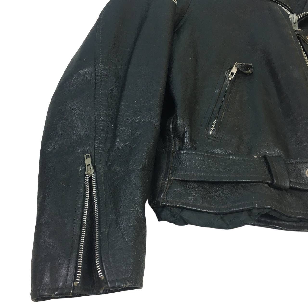 Genuine Leather Akaso Division Harley Davidson Printed Leather Biker Jacket Size US M / EU 48-50 / 2 - 3 Thumbnail