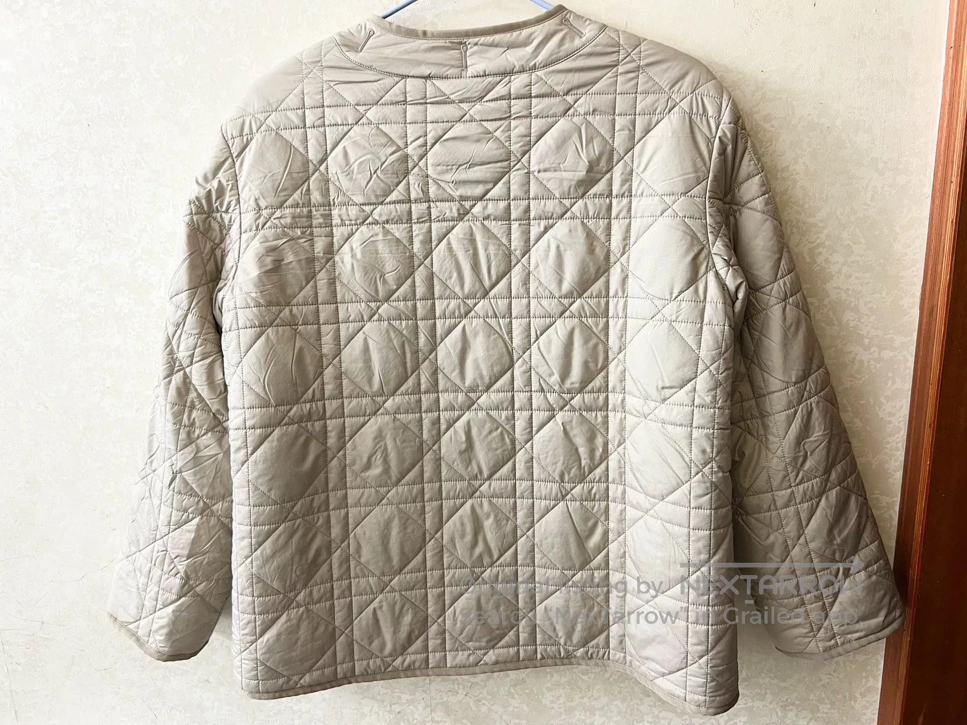 Dior reversible dior quilted coat in beige. Size US XS / EU 42 / 0 - 2 Thumbnail