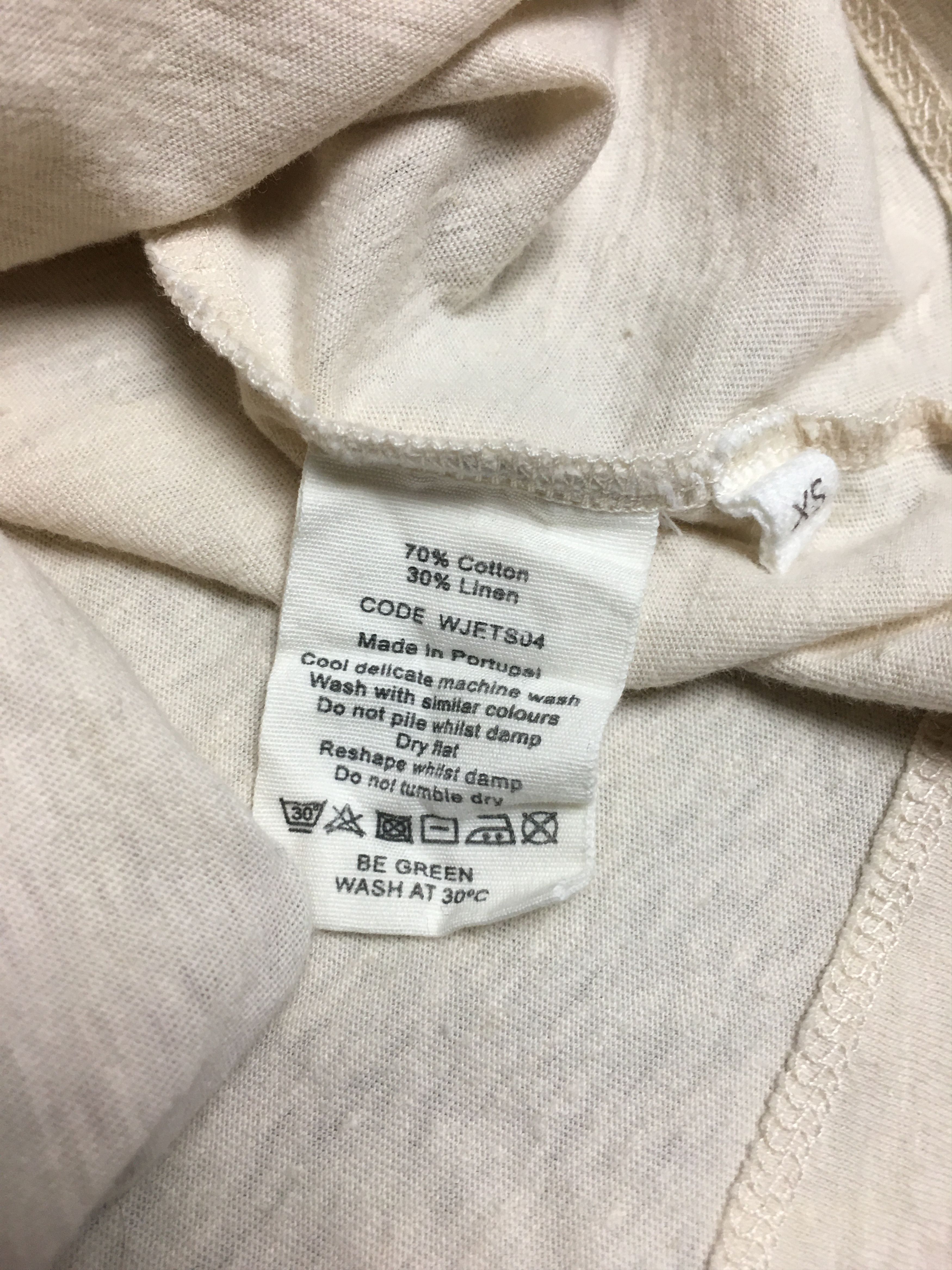 Designer TOAST Cotton Linen Blend Top Blouse Size XS Size XS / US 0-2 / IT 36-38 - 9 Thumbnail