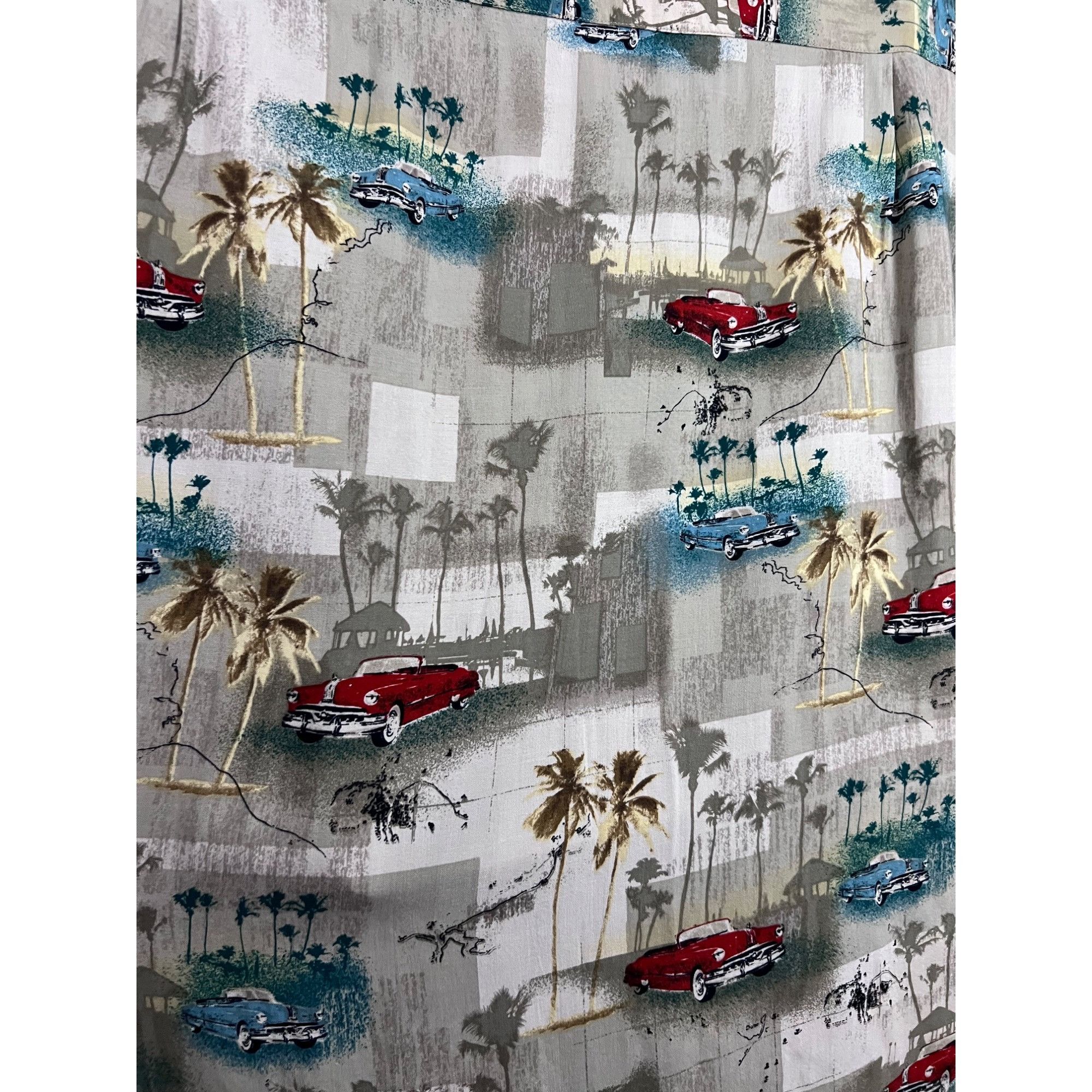Vintage Mens Hawaiian Floral Button Up Camp Shirt XL Pocket Retro Cl Size US XL / EU 56 / 4 - 6 Thumbnail