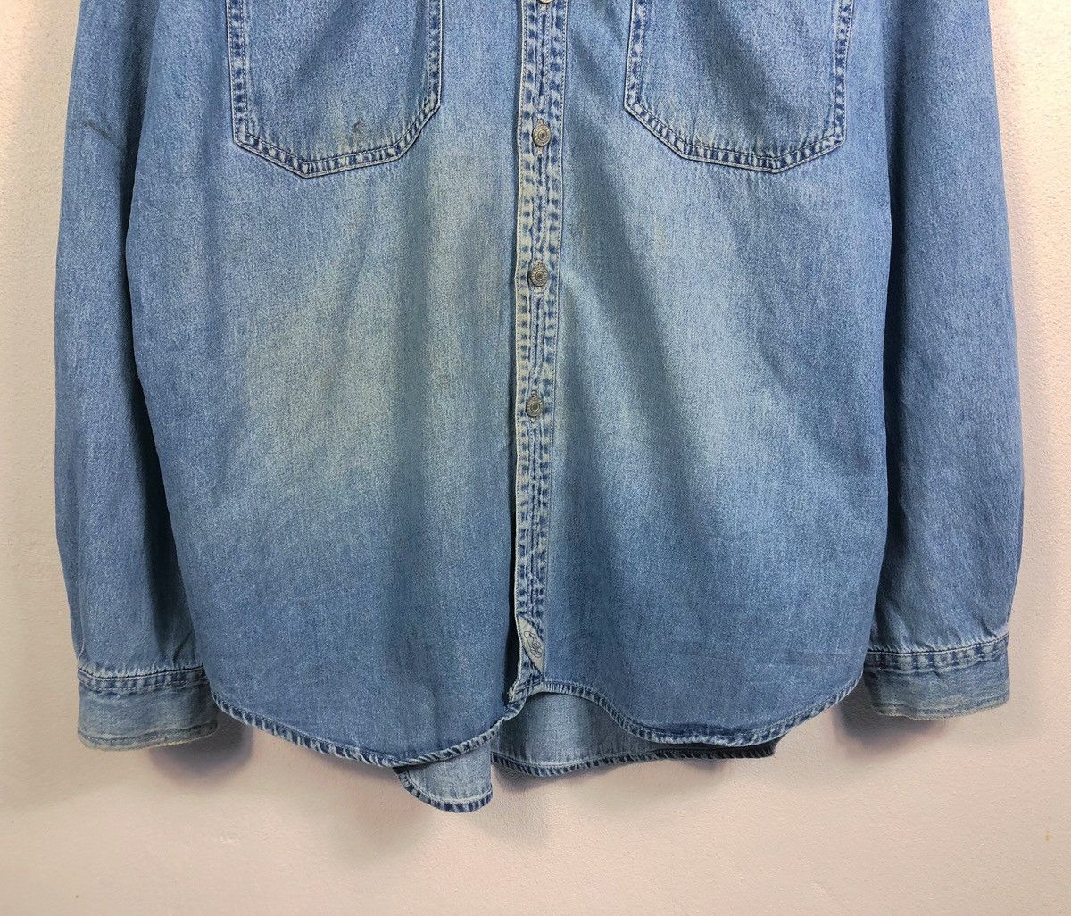 Levi's Rare Vintage Levi's Denim Button Ups Shirt Size US XL / EU 56 / 4 - 5 Thumbnail